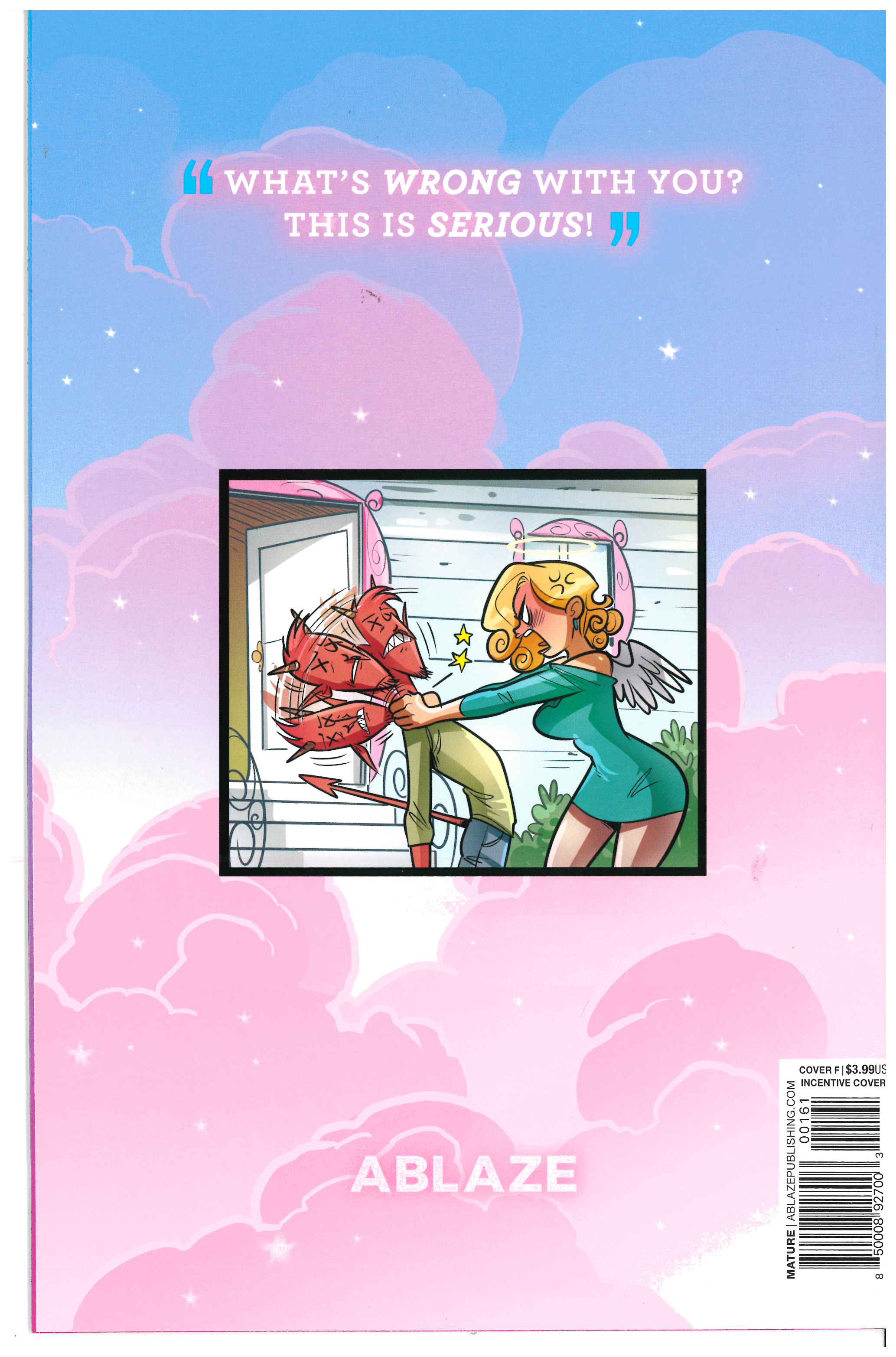 Mirka Andolfo's Unsacred #1 backside