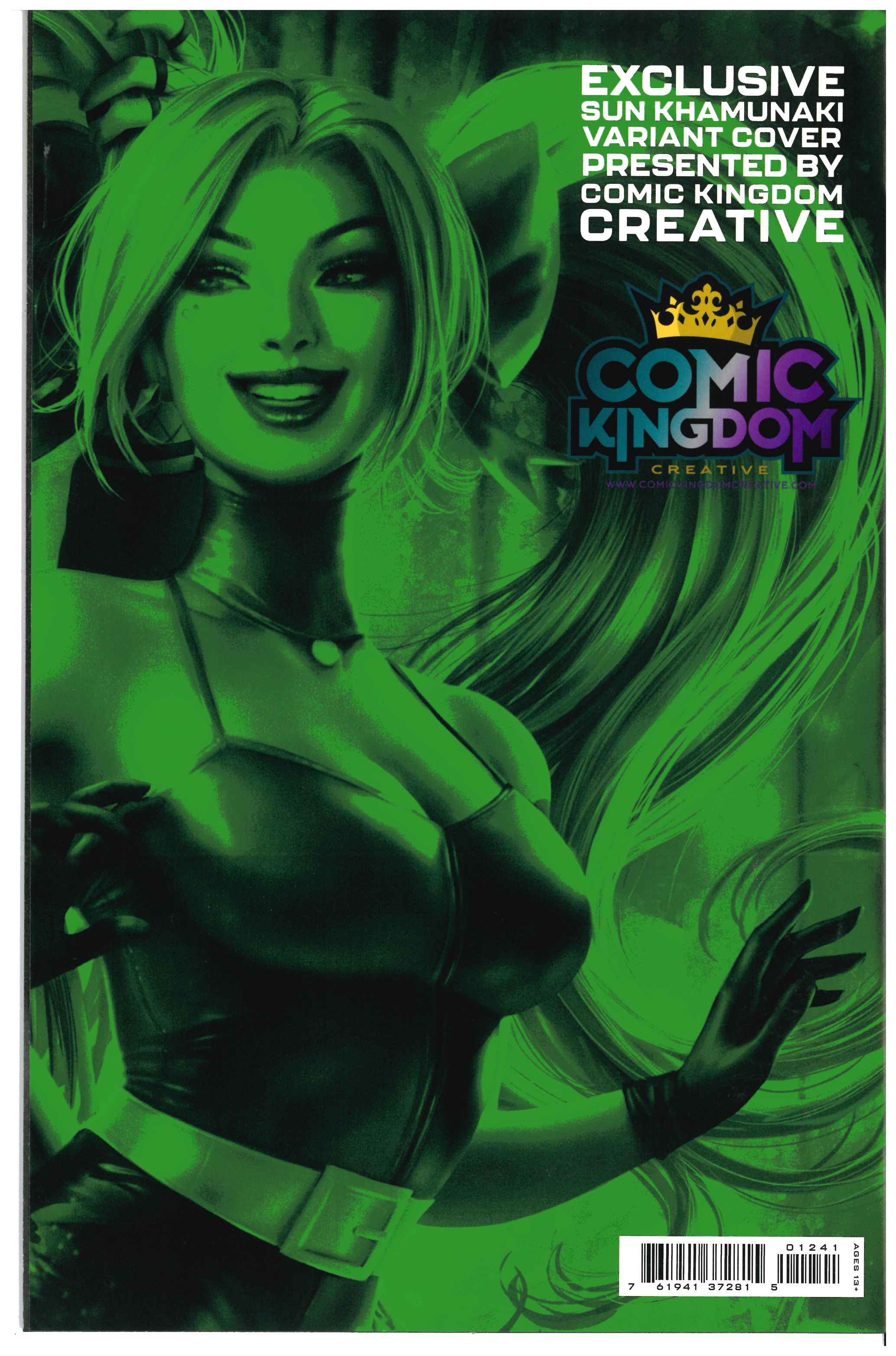 Harley Quinn #12 backside