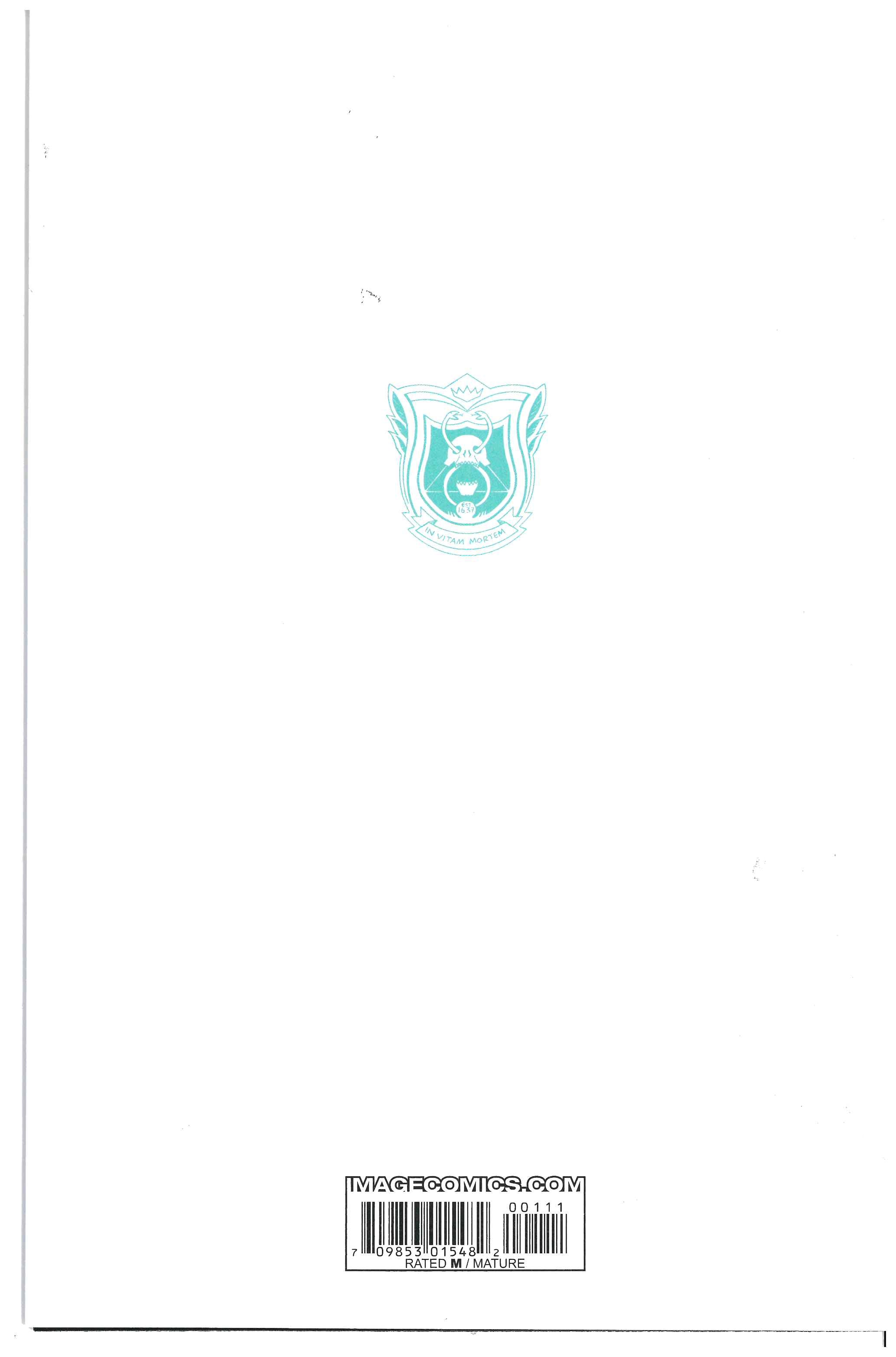 Deadly Class #1 backside