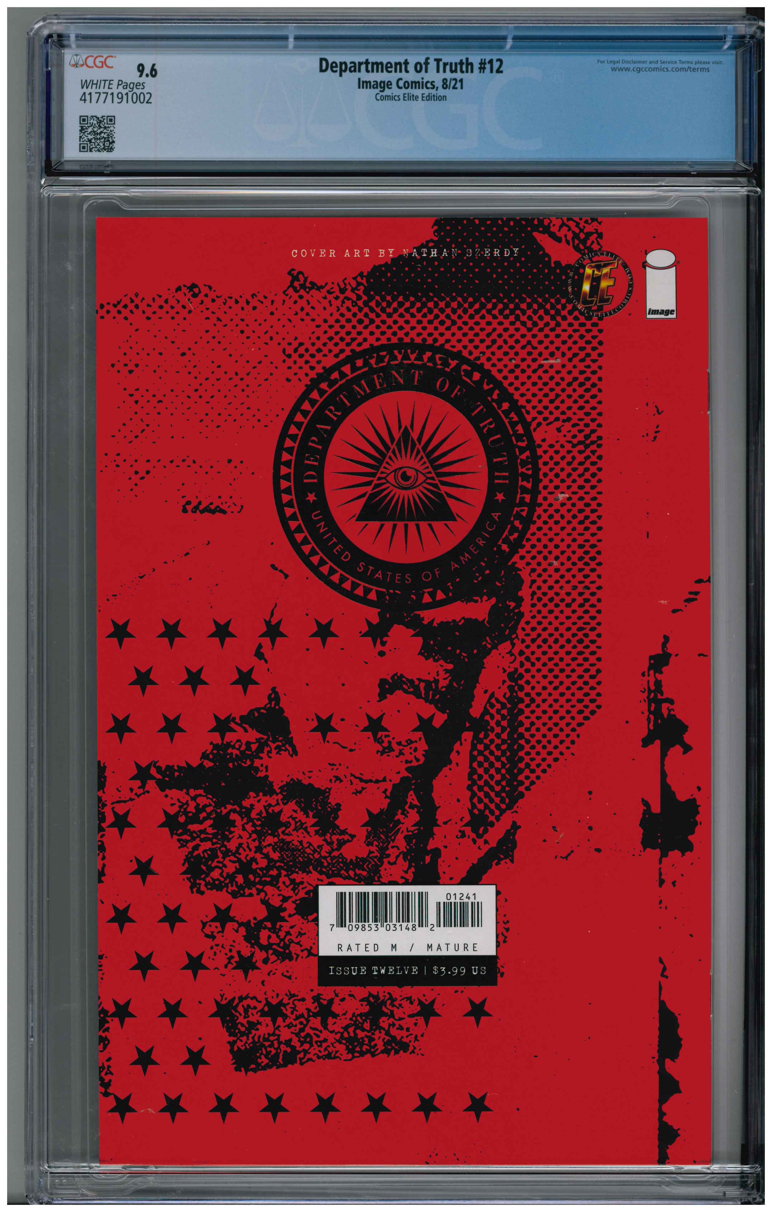 Department of Truth #12 backside