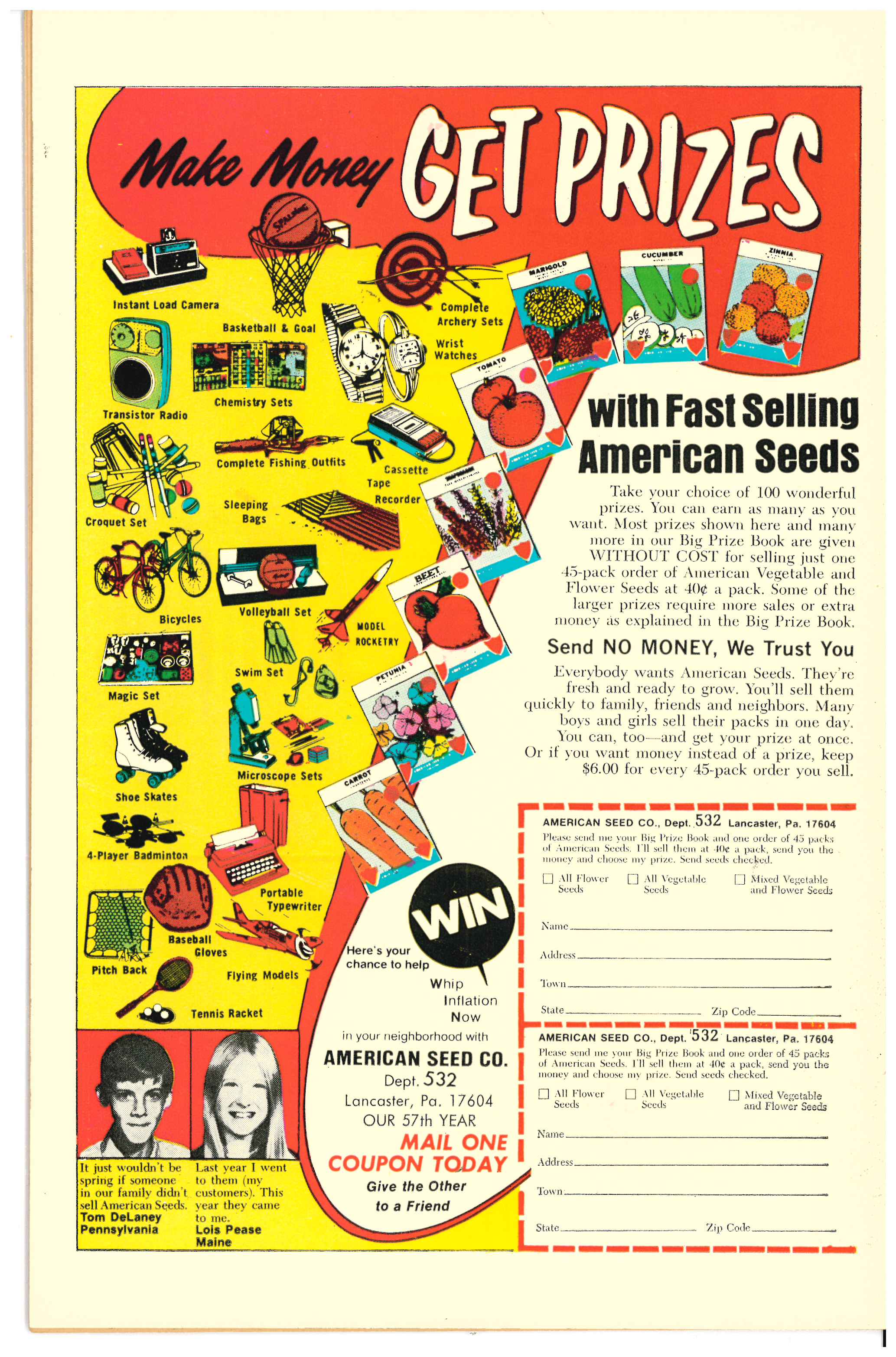 Detective Comics #447 backside