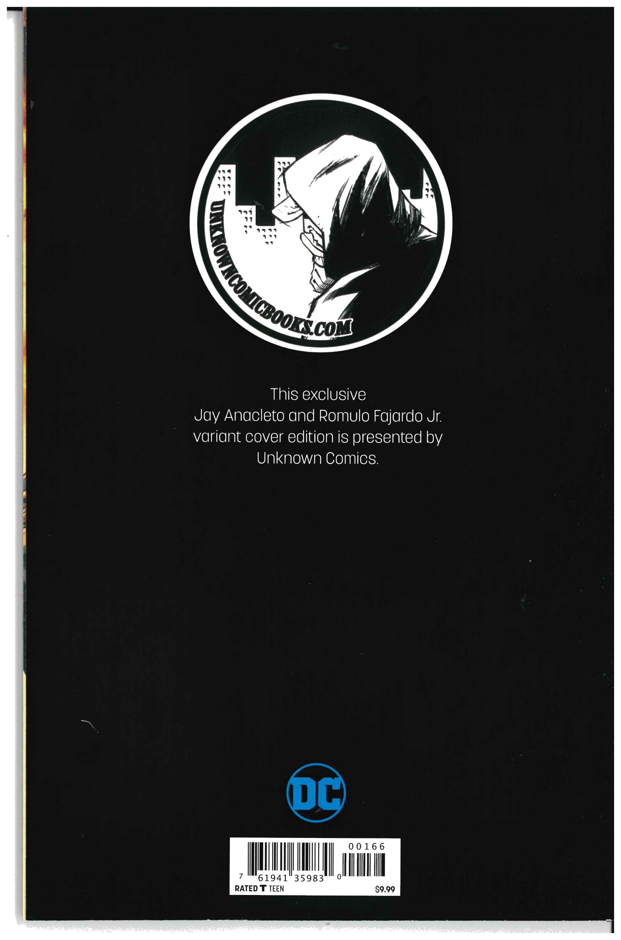 Detective Comics #1000 backside