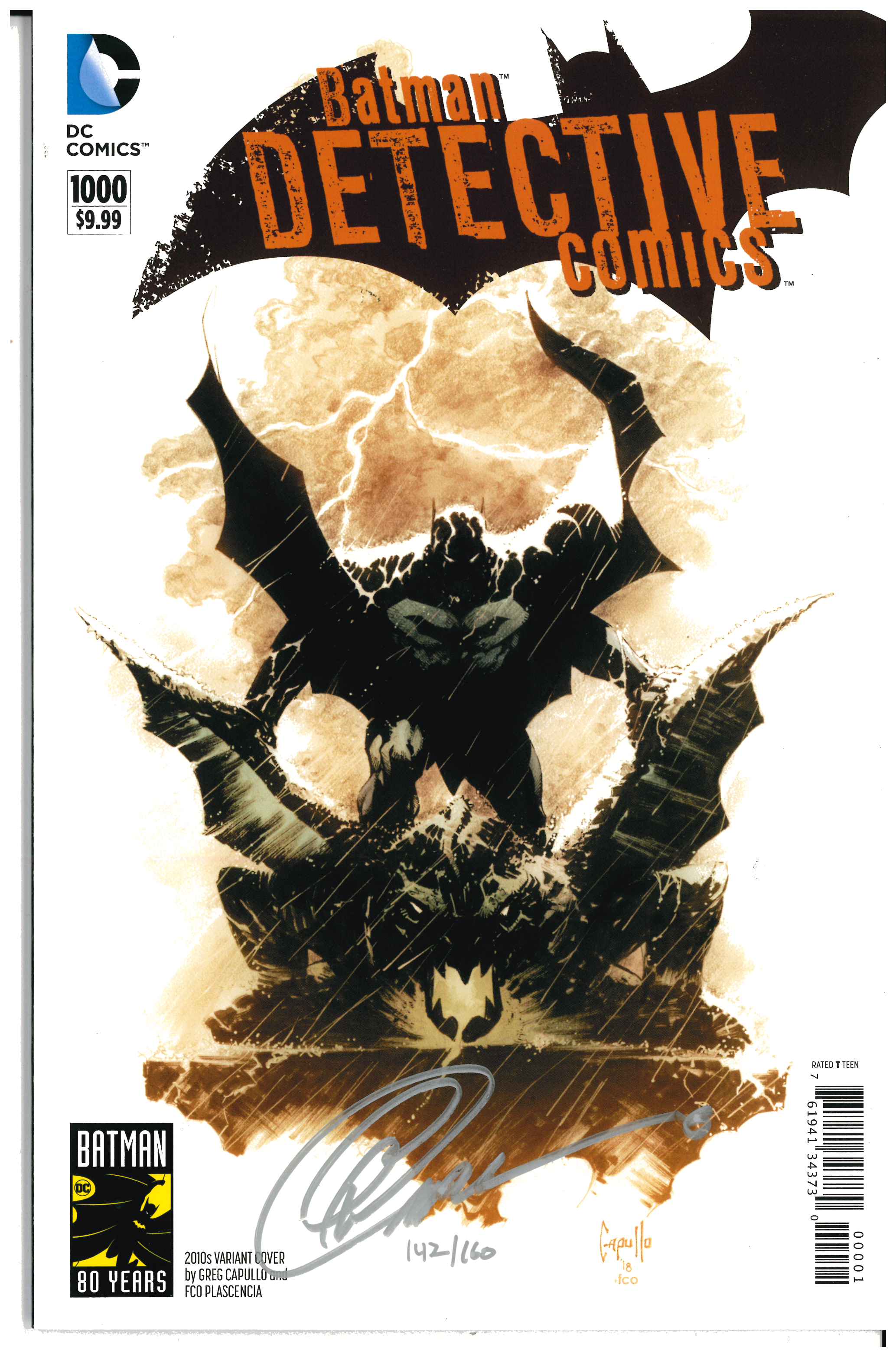 Detective Comics #1000 | Signed by Greg Capullo