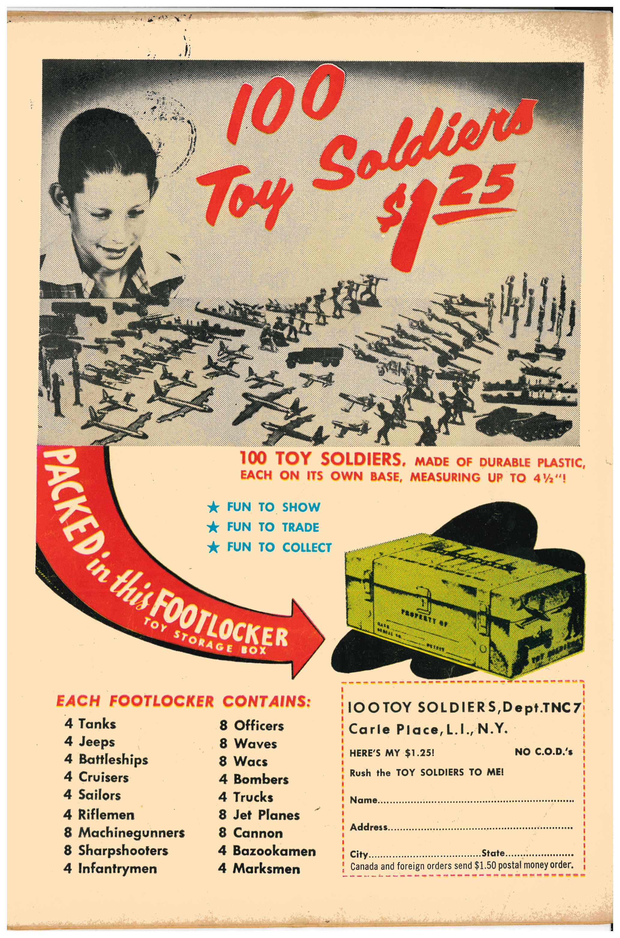 Justice League of America #14 backside