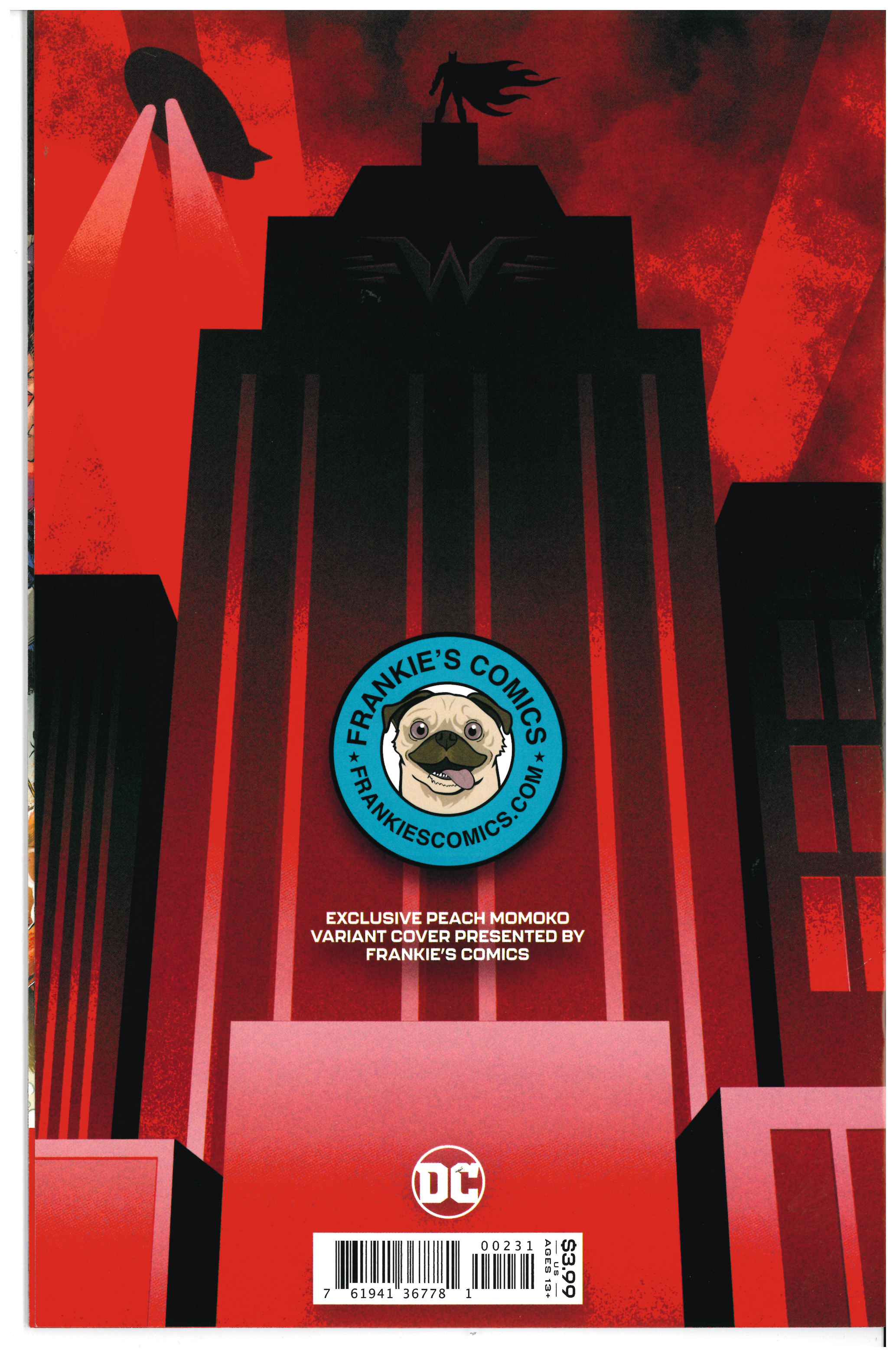 Batman: The Adventures Continue #2 backside