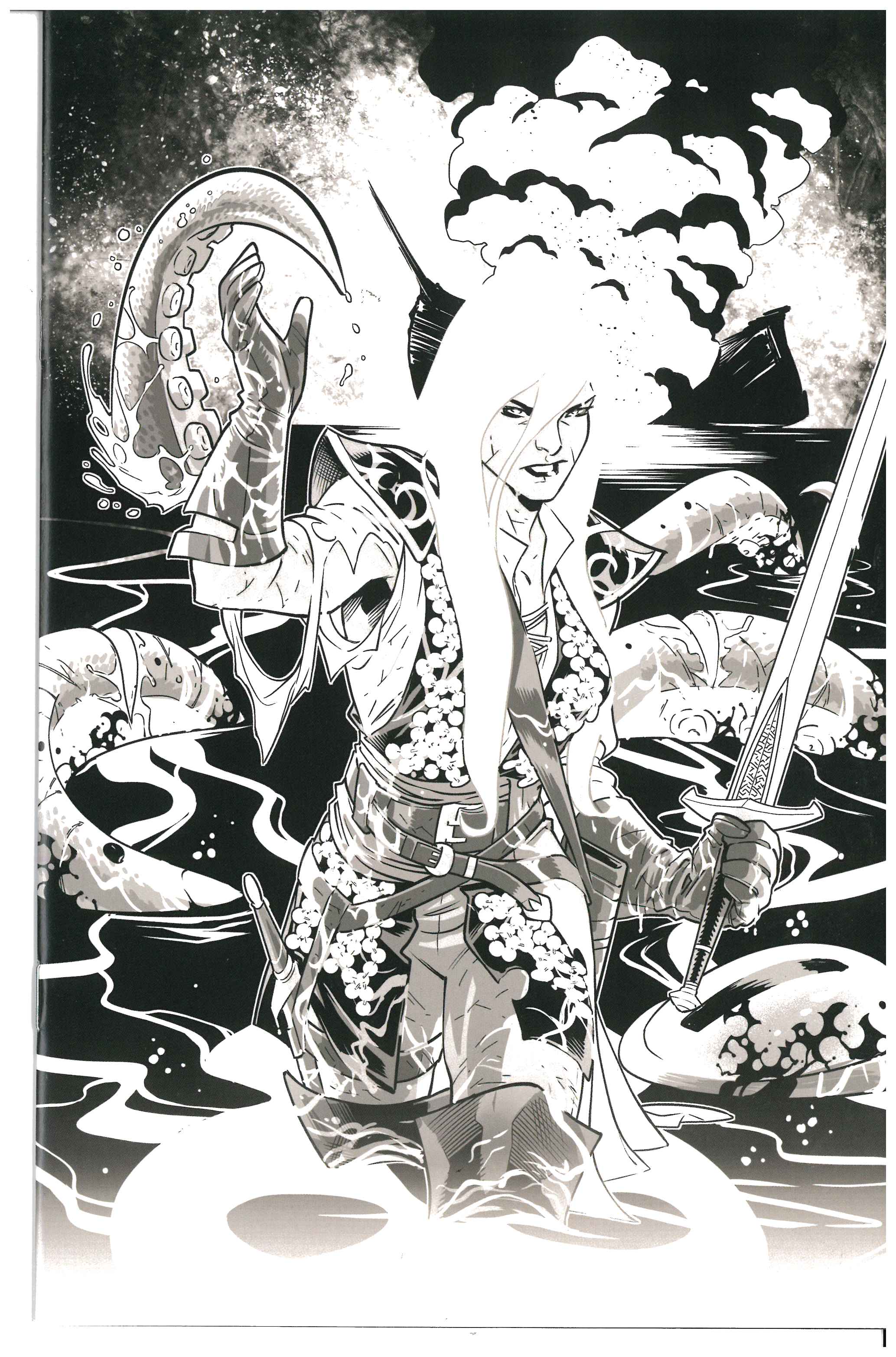 Red Sonja: Black, White & Red #3