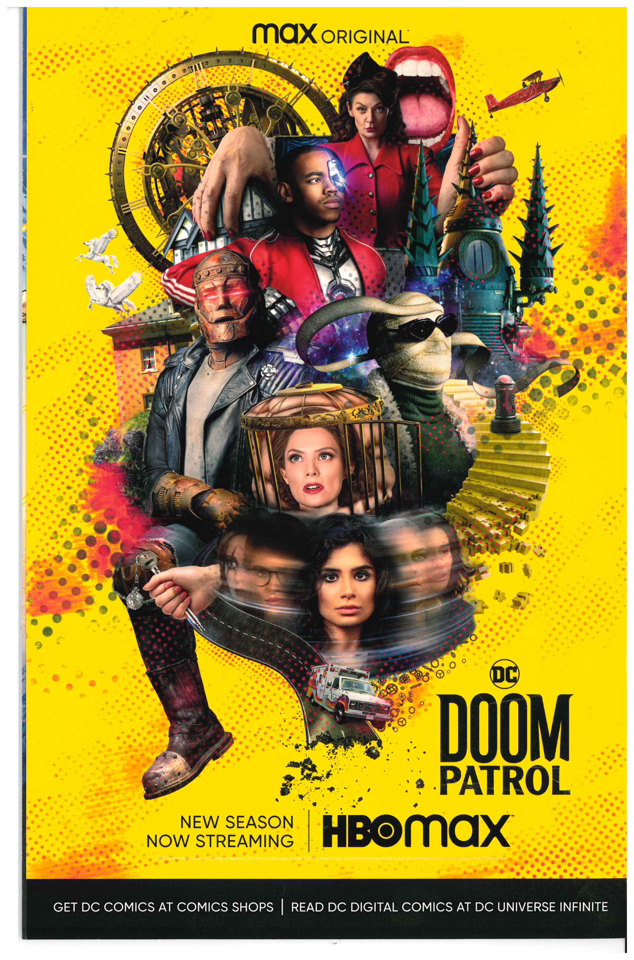 Harley Quinn: The Animated Series - The Eat, Bang, Kill Tour #3 backside