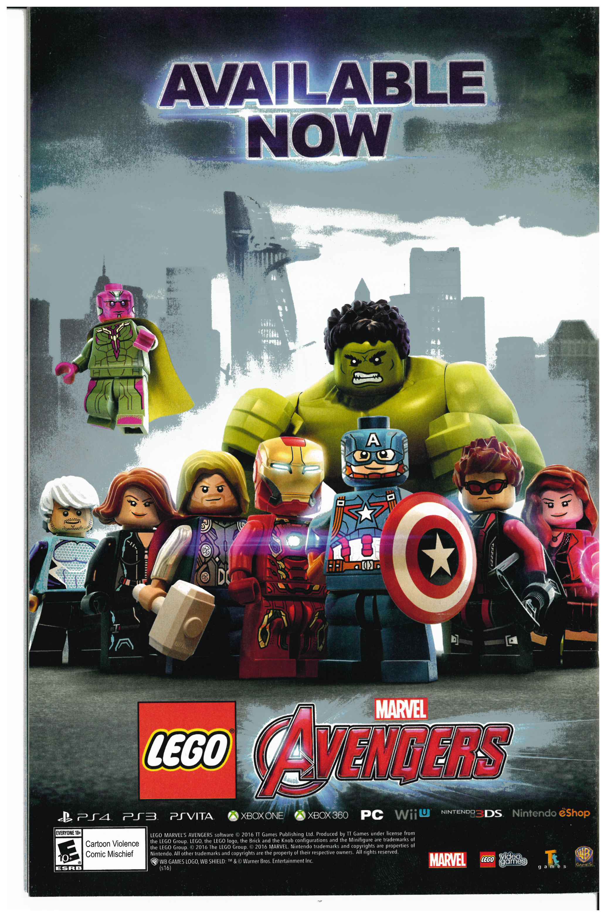 Deadpool #7 backside