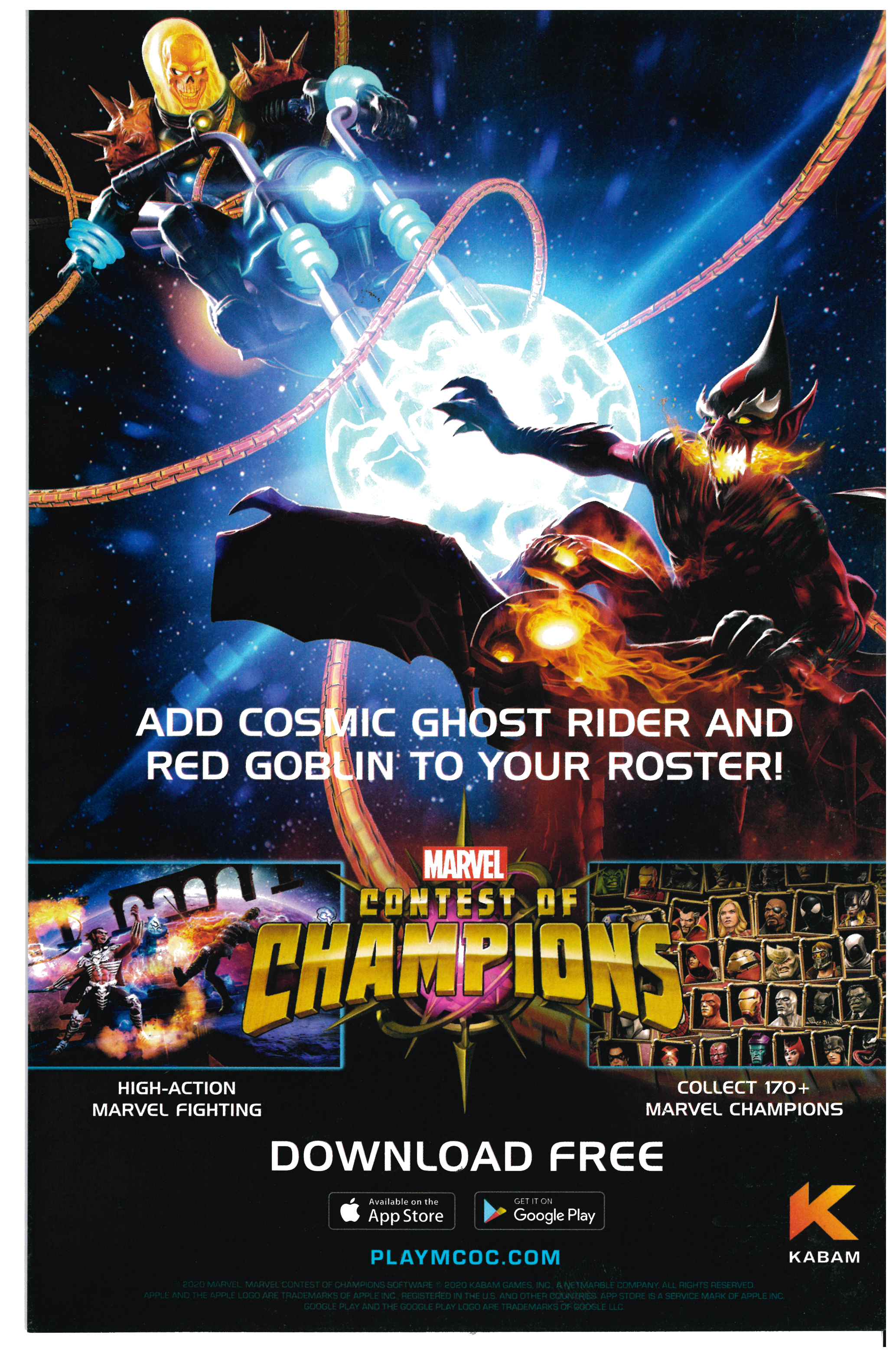 Captain Marvel #22 backside