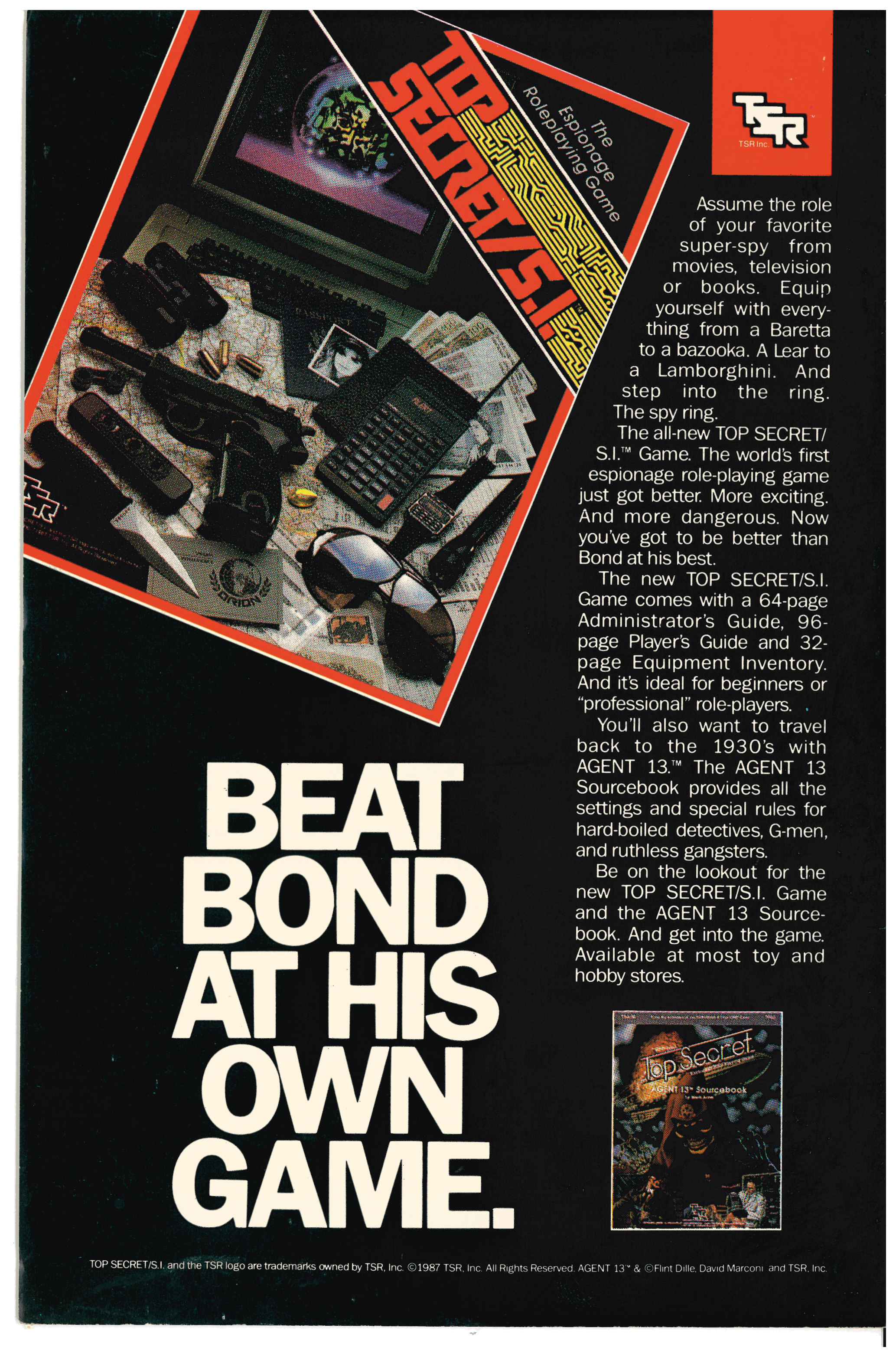 Daredevil #254 backside