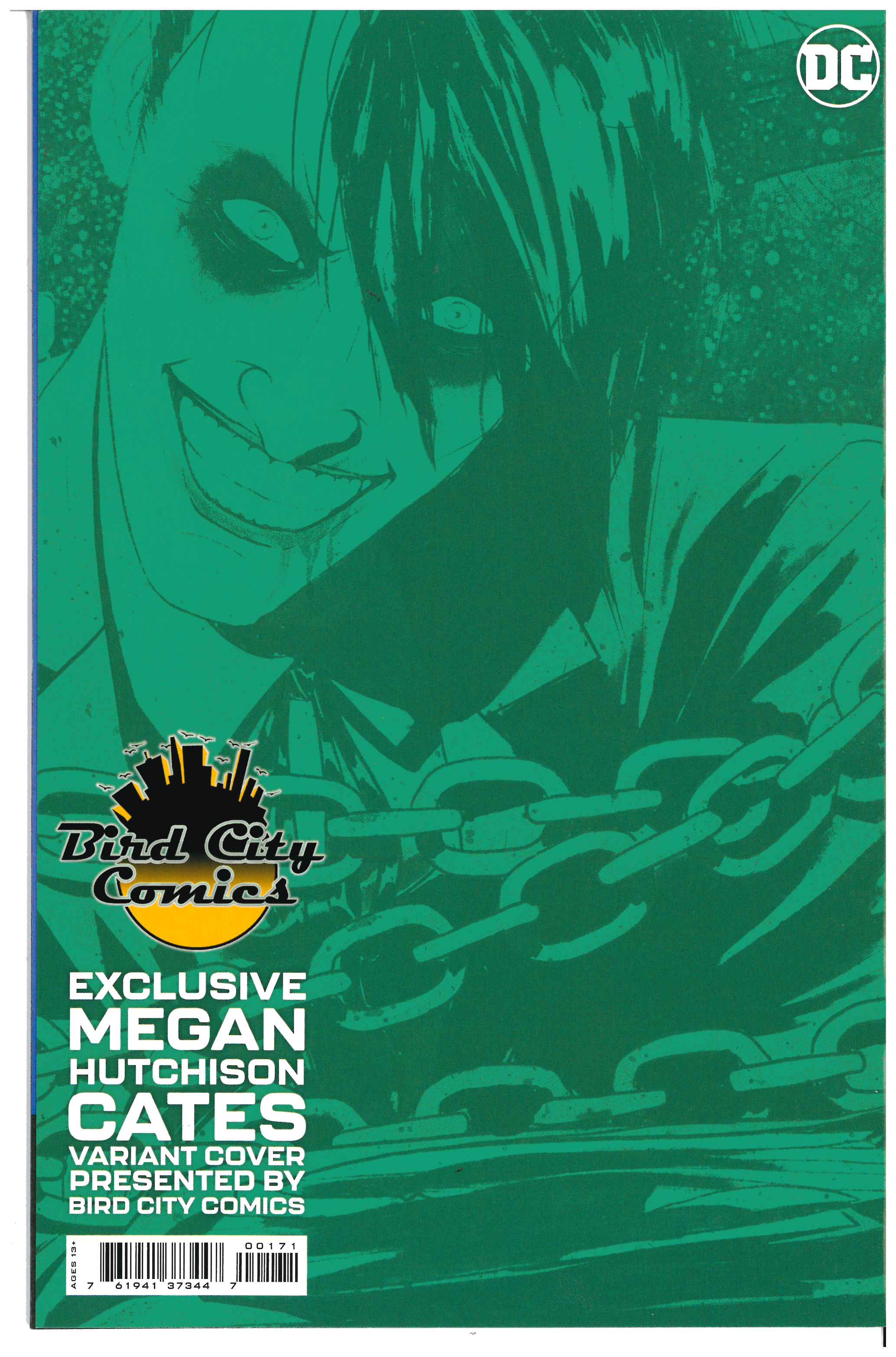 The Joker Presents: A Puzzlebox #1 backside