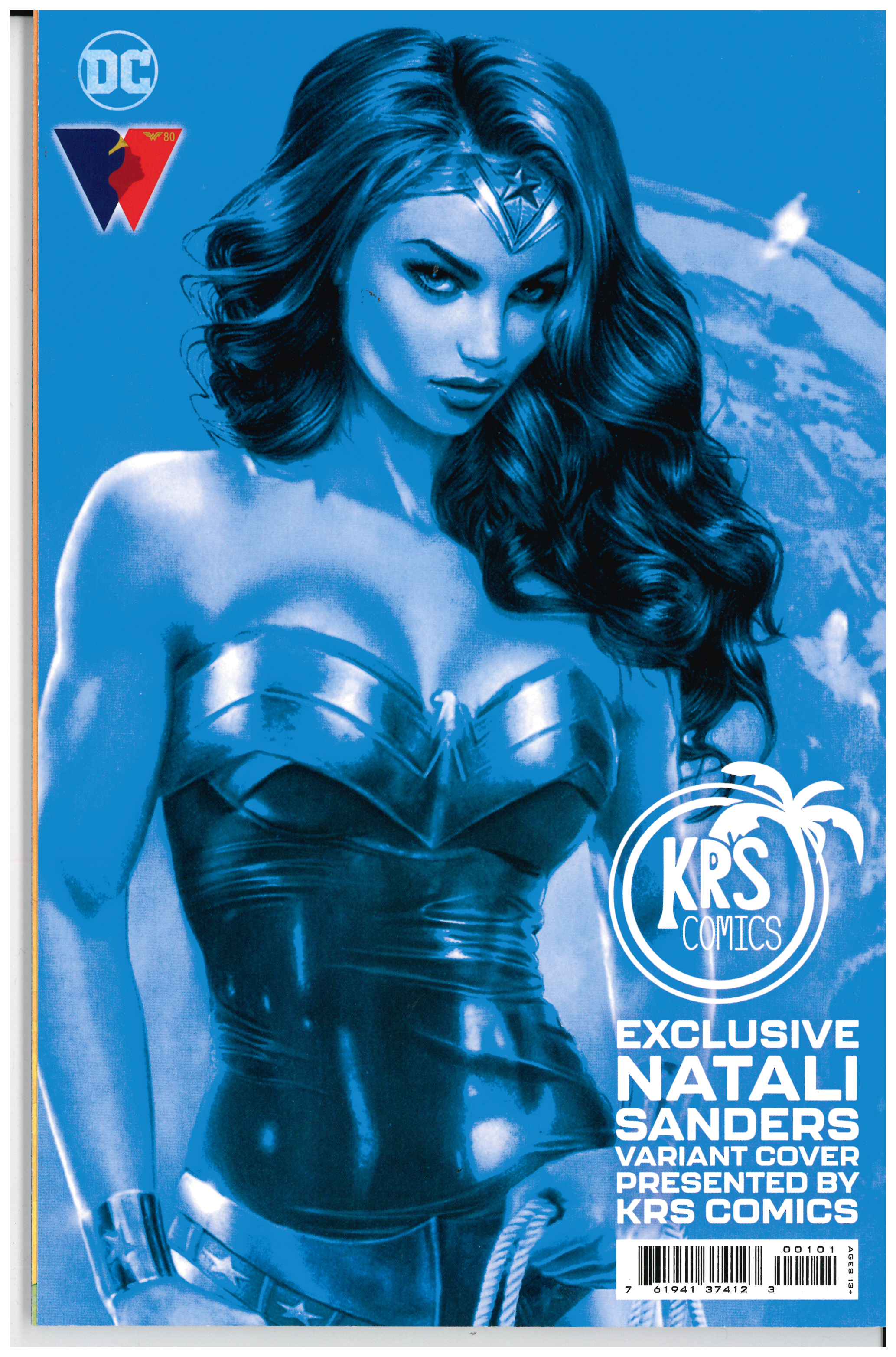 Wonder Woman: 80th Anniversary 100-Page Super Spectacular #1 backside