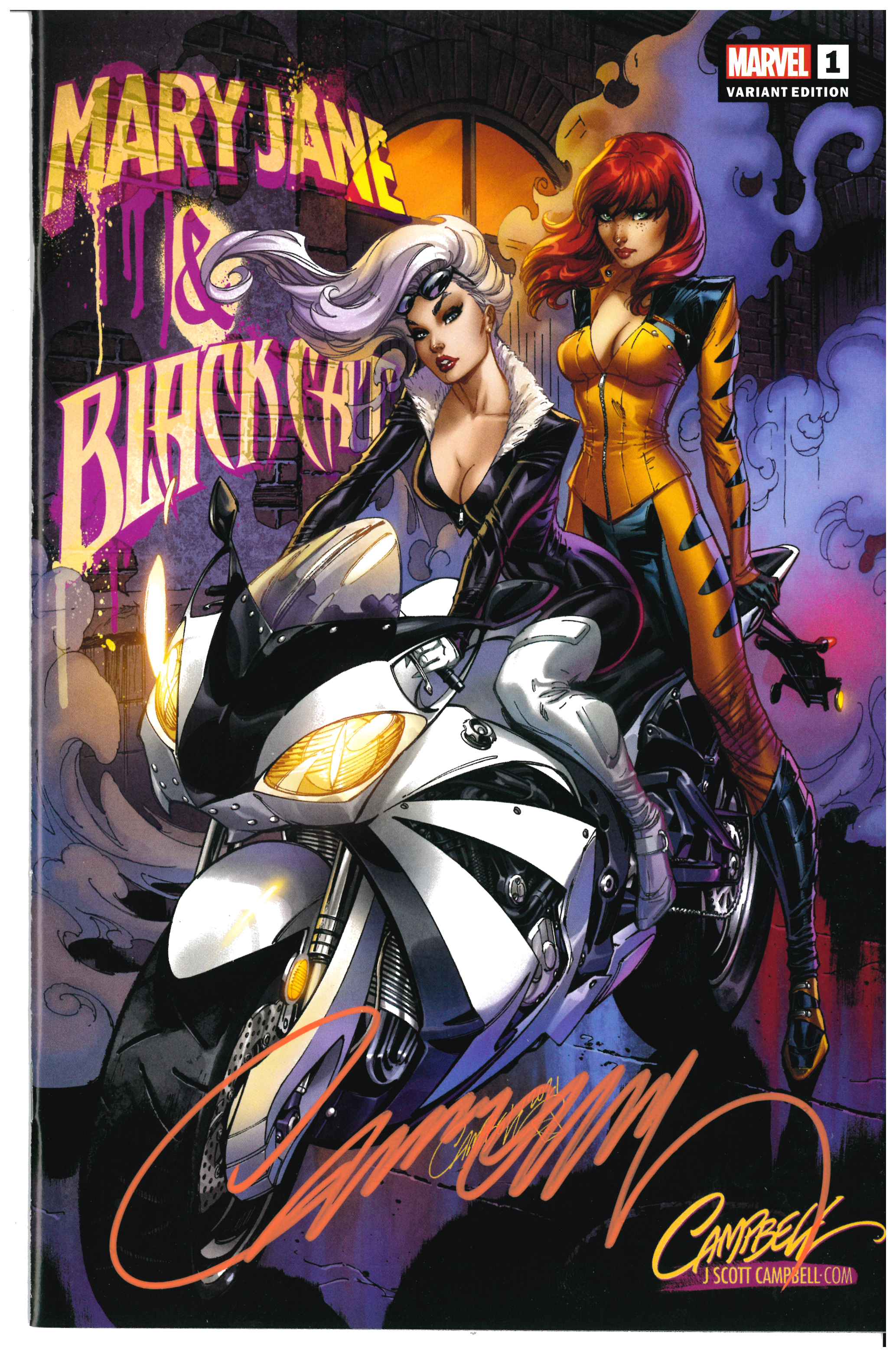 Mary Jane & Black Cat: Beyond #1 | Signed by J. Scott Campbell