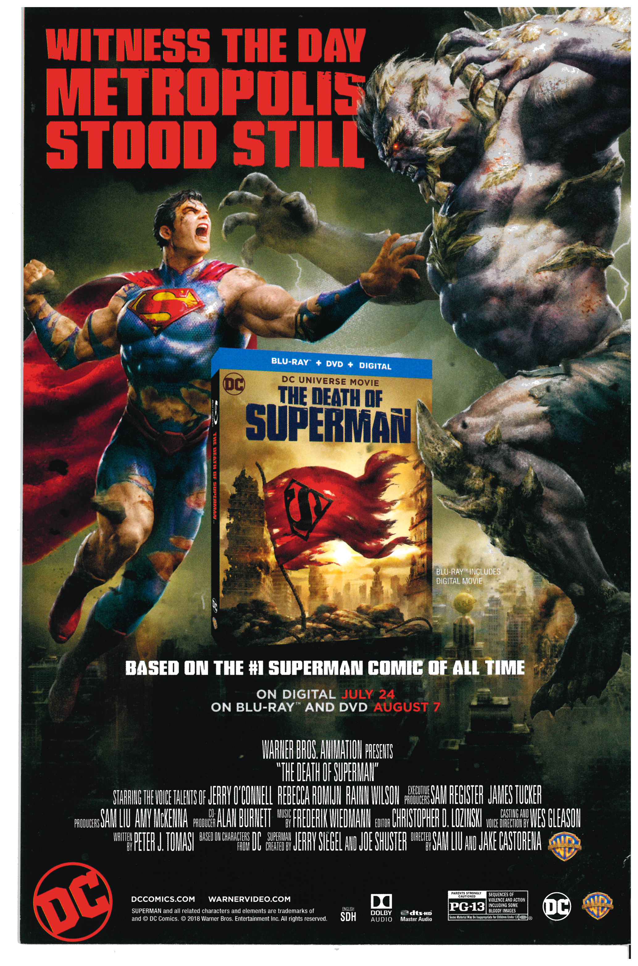 Detective Comics #987 backside