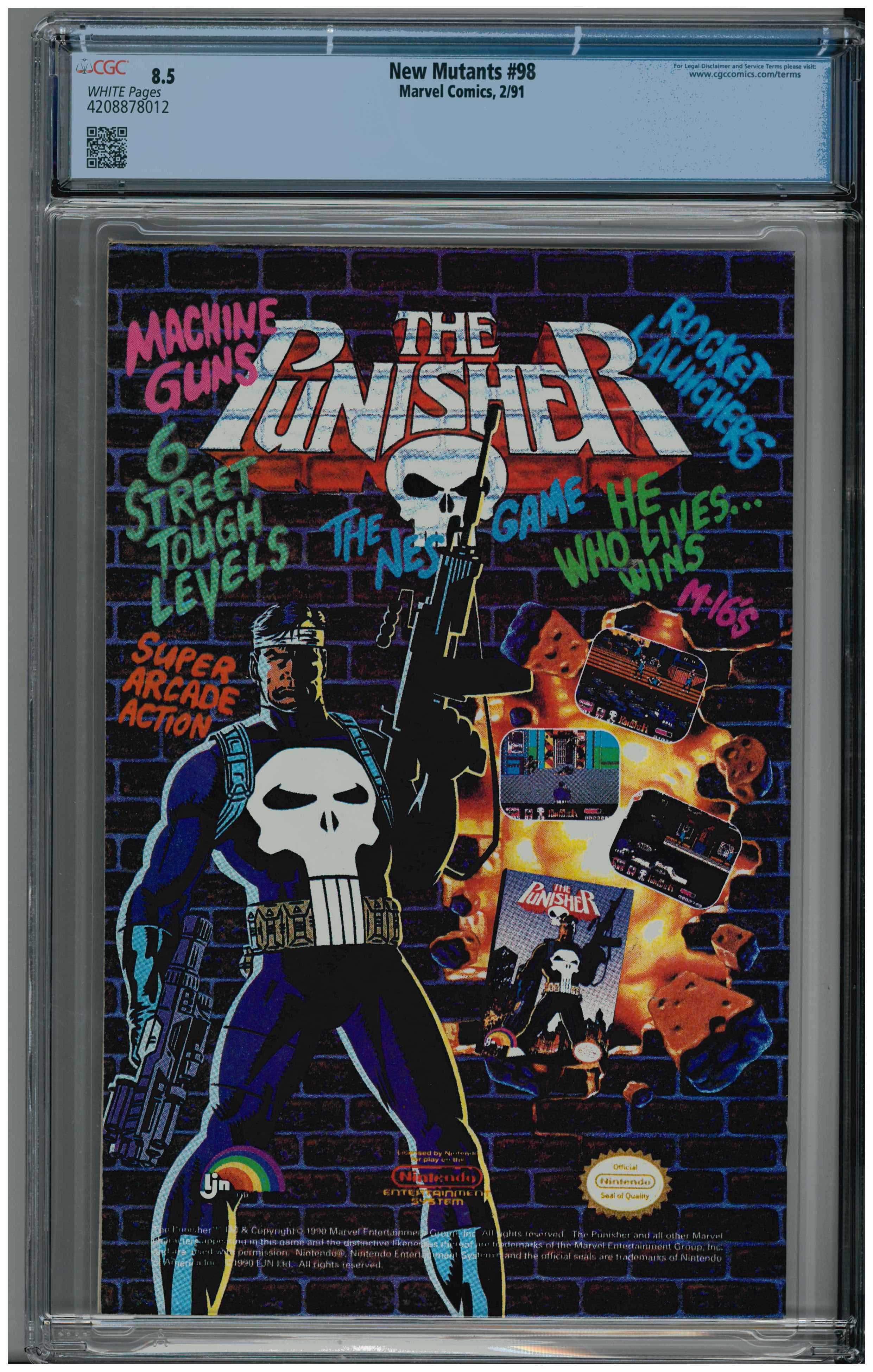 New Mutants #98 backside