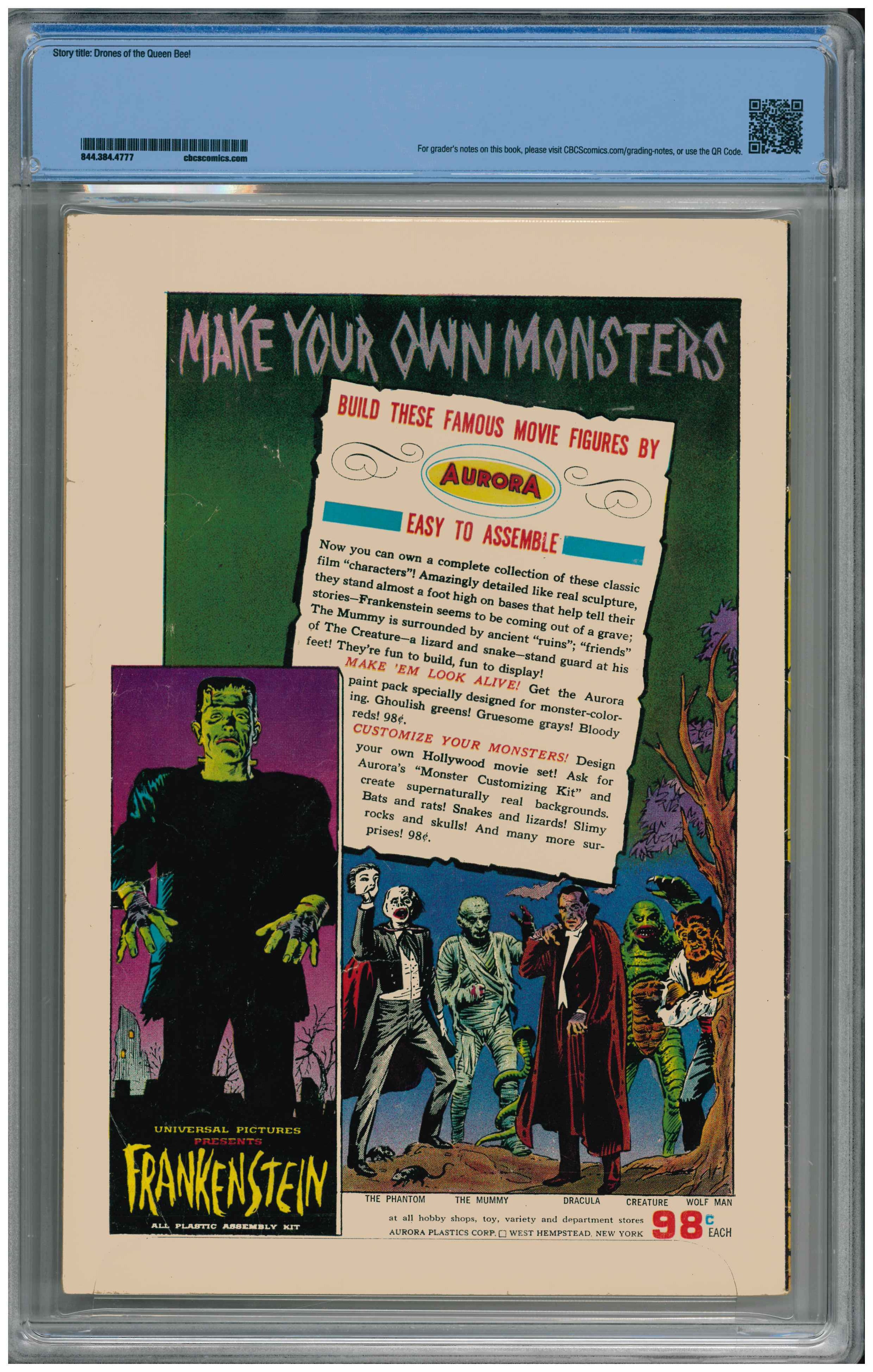 Justice League of America #23 backside