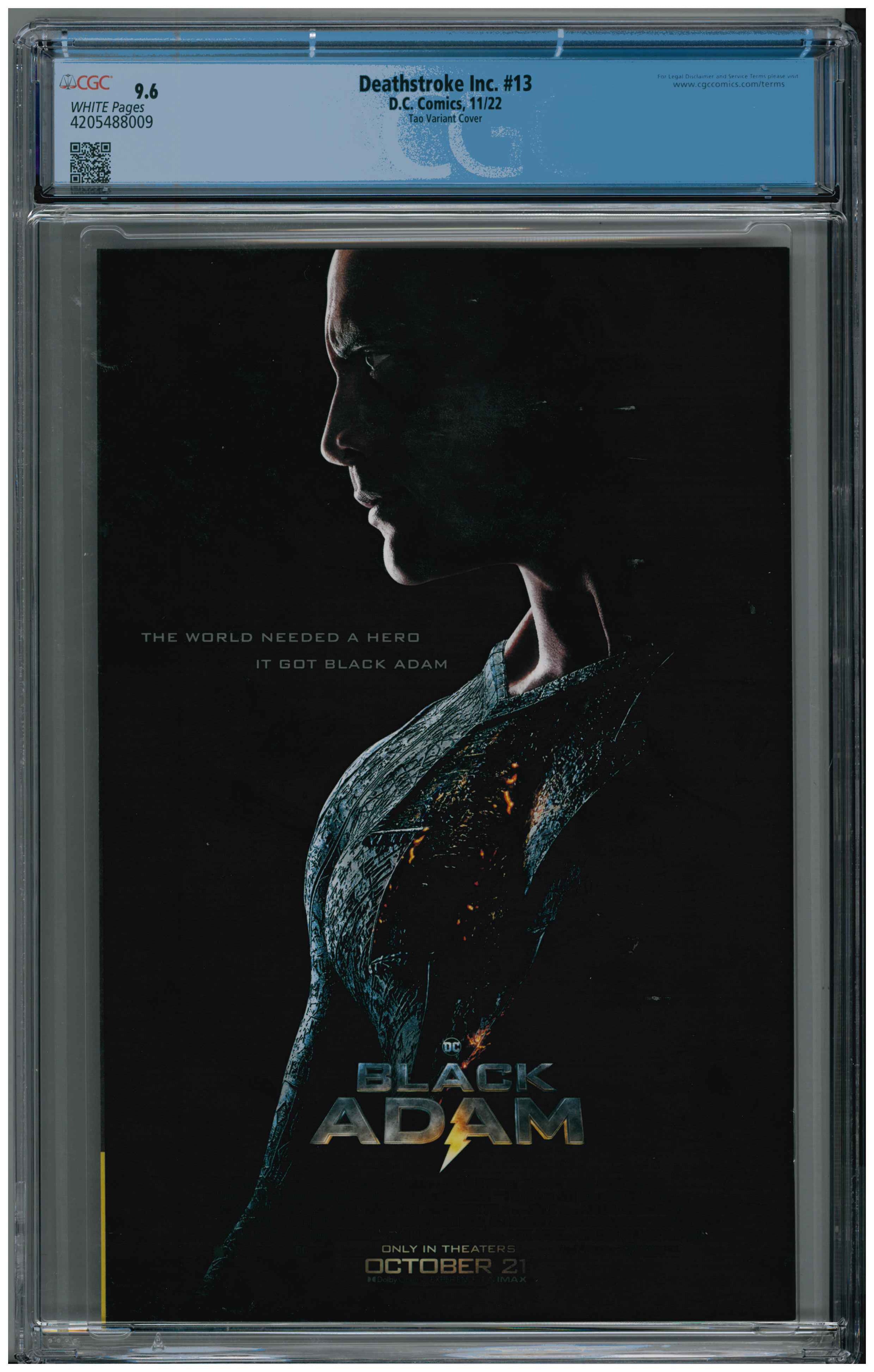 Deathstroke Inc. #13 backside