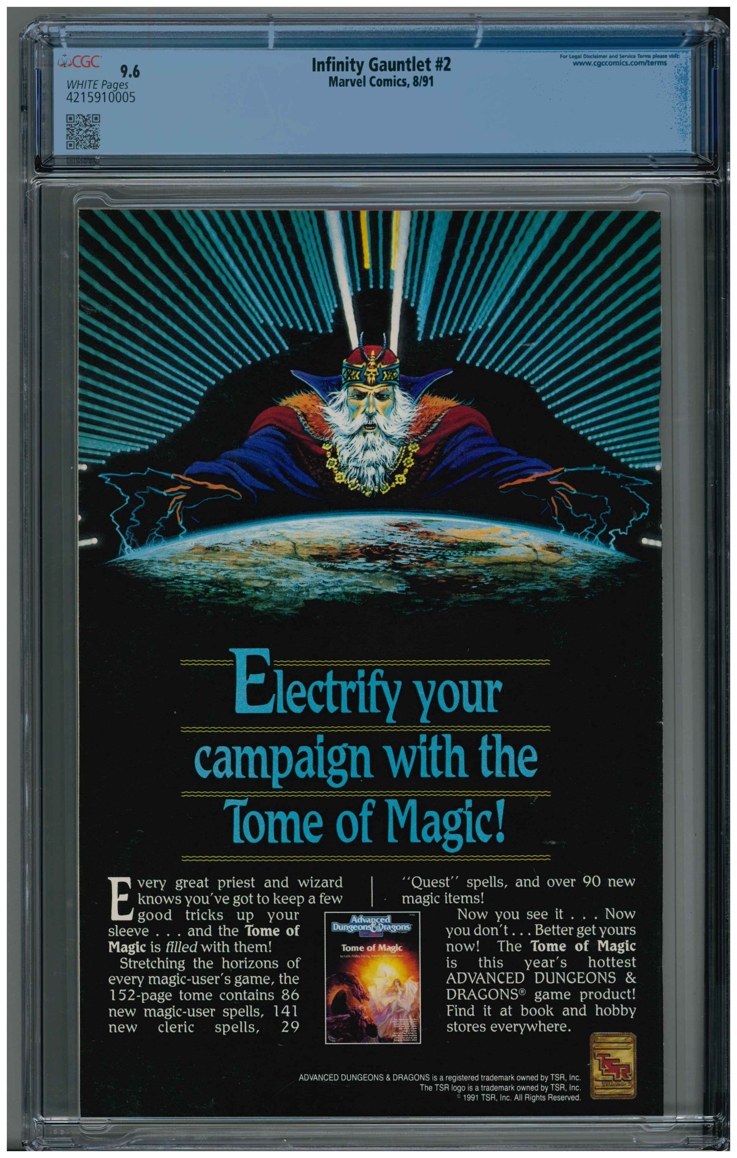 Infinity Gauntlet #2 backside