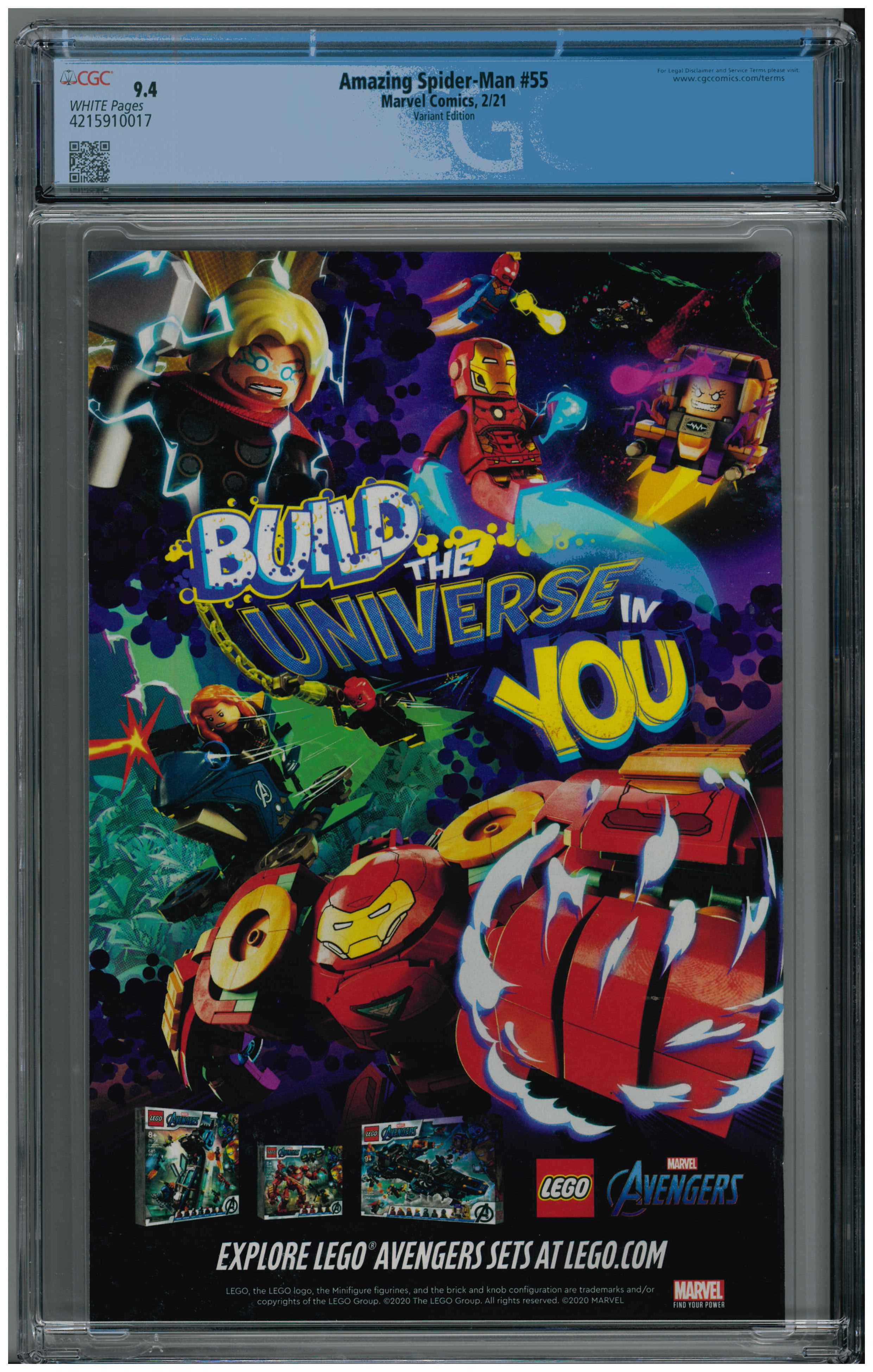 Amazing Spider-Man #55 backside