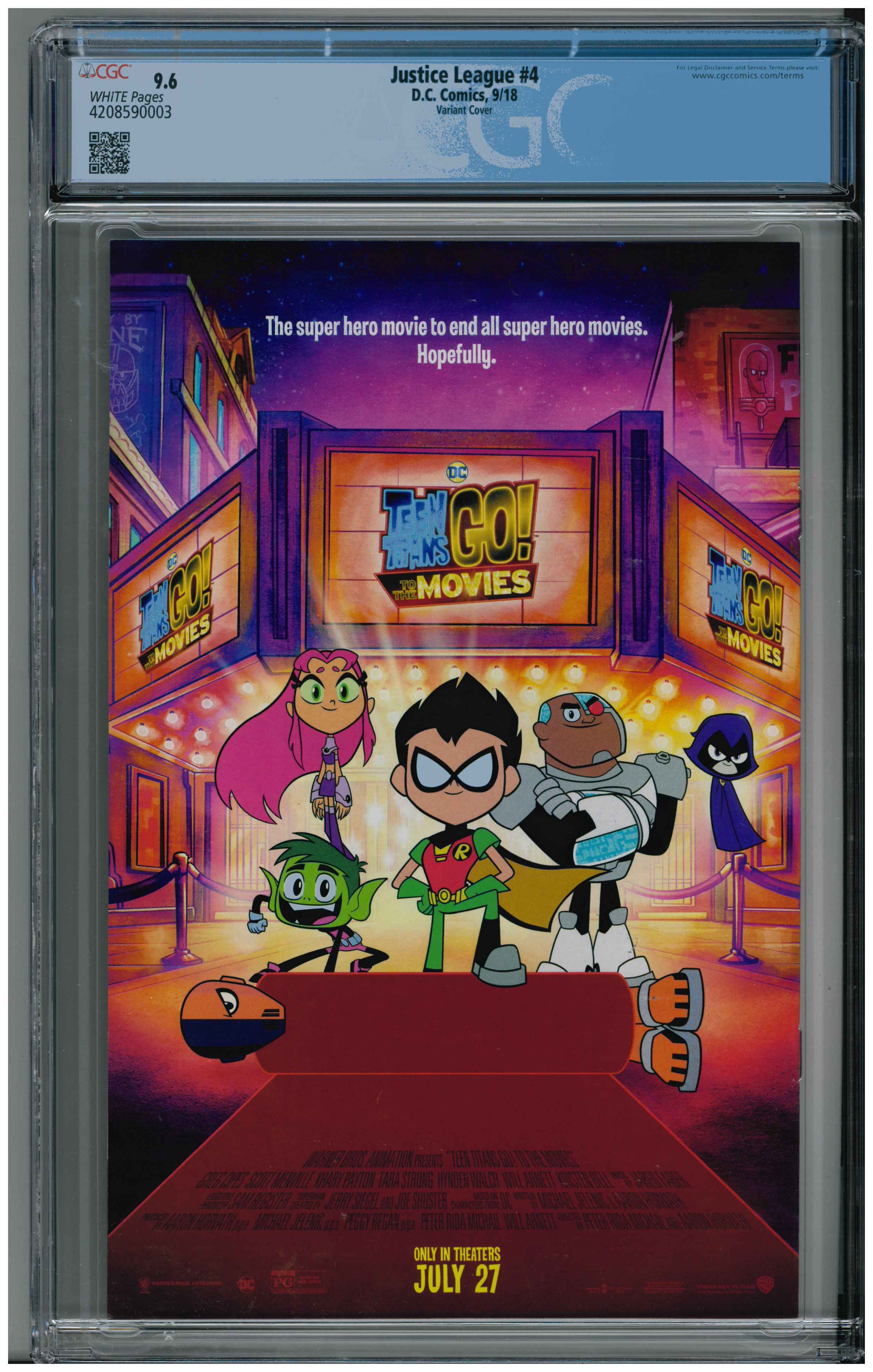 Justice League #4 backside