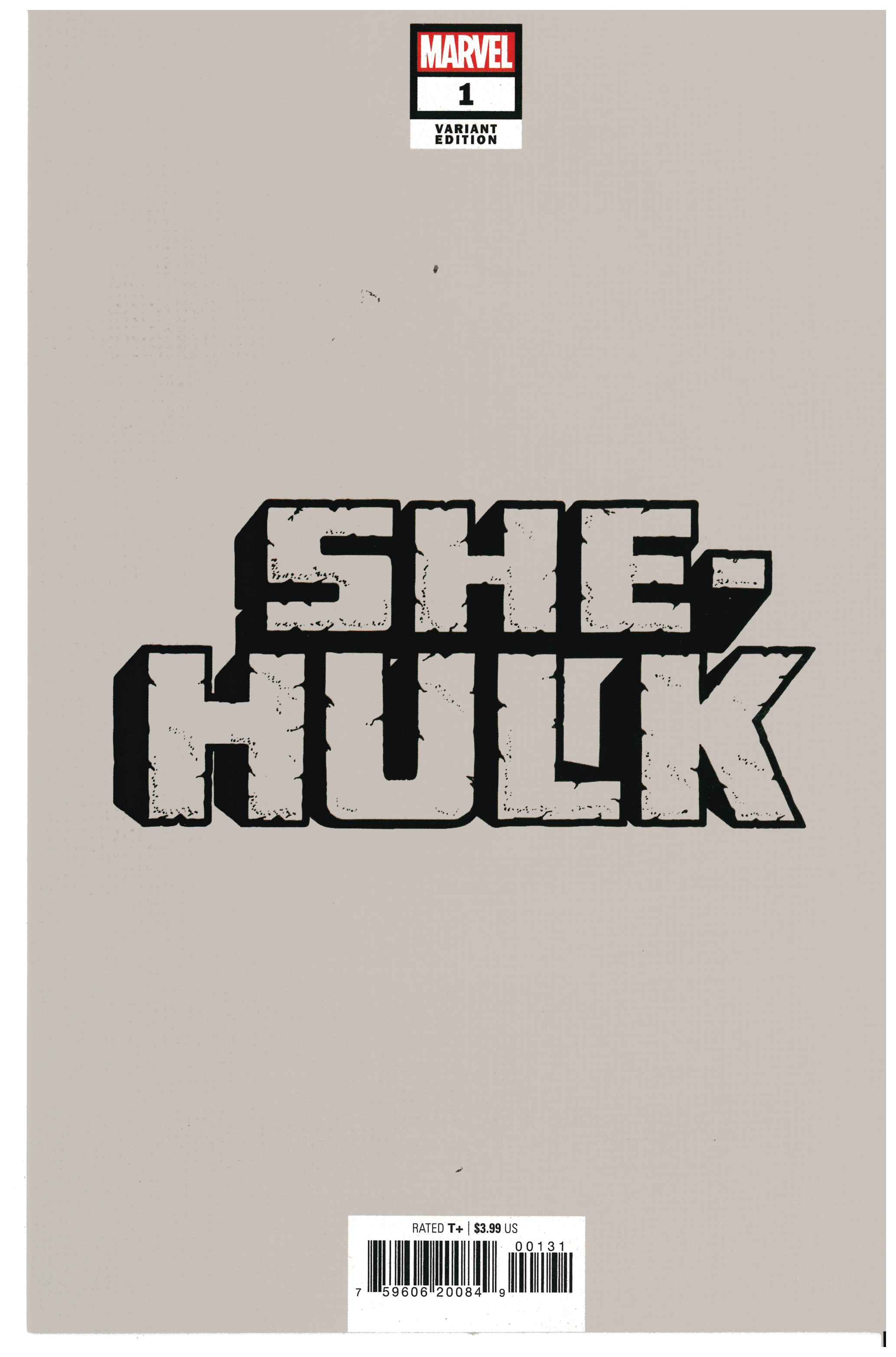 She-Hulk #1 backside