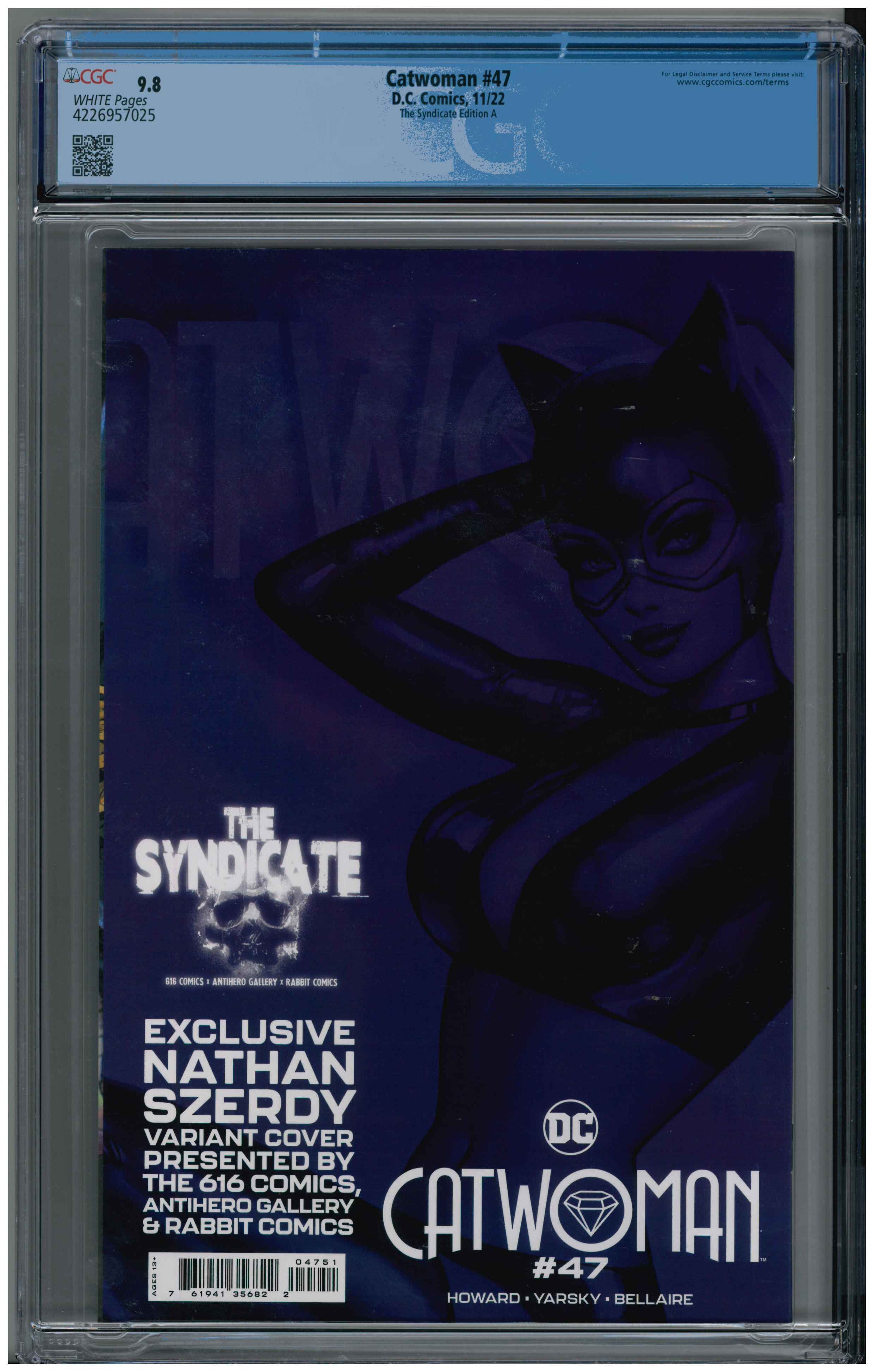 Catwoman #47 backside