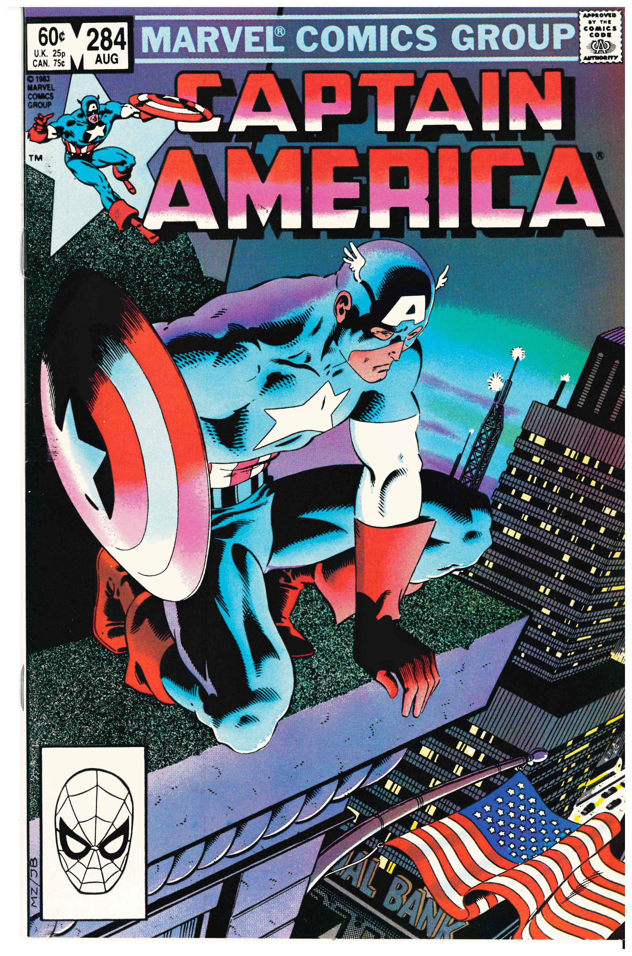 Captain America #284