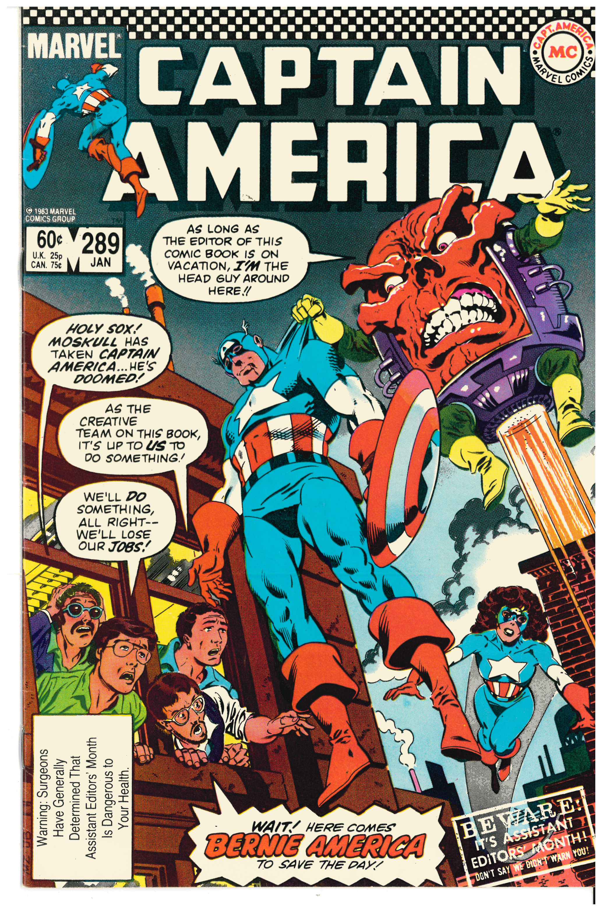 Captain America #289