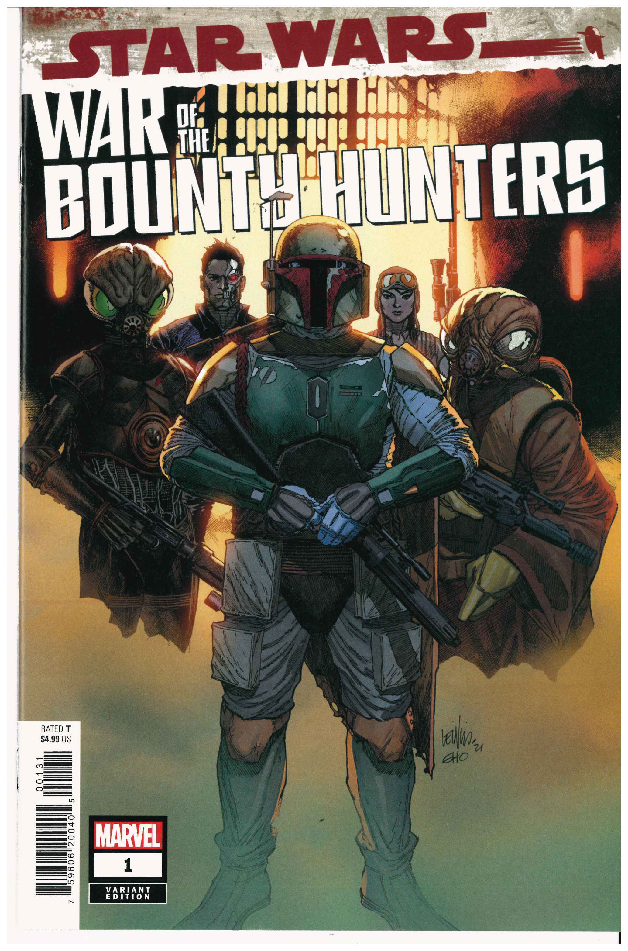 Star Wars: War of the Bounty Hunters #1
