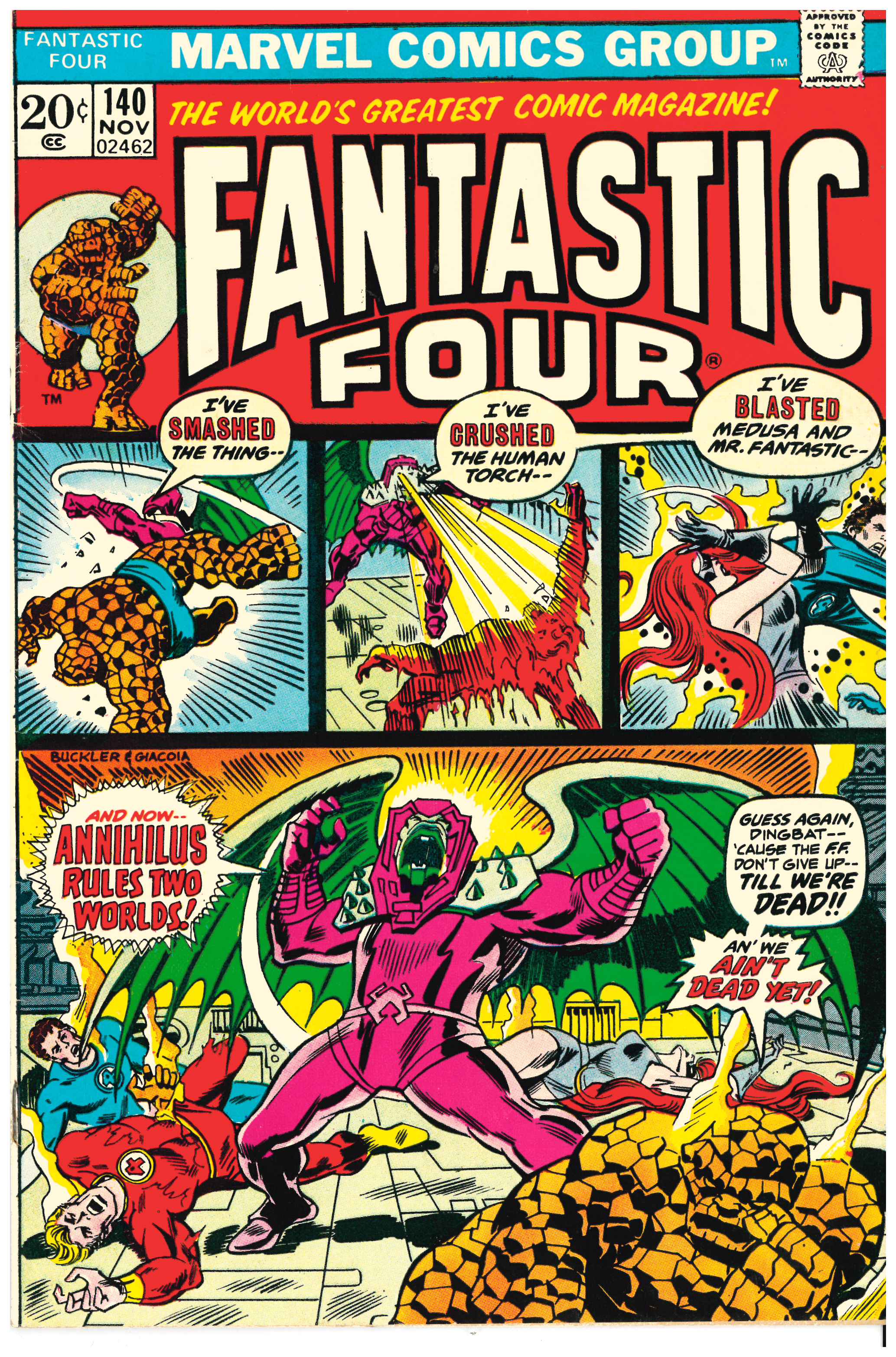 Fantastic Four #140