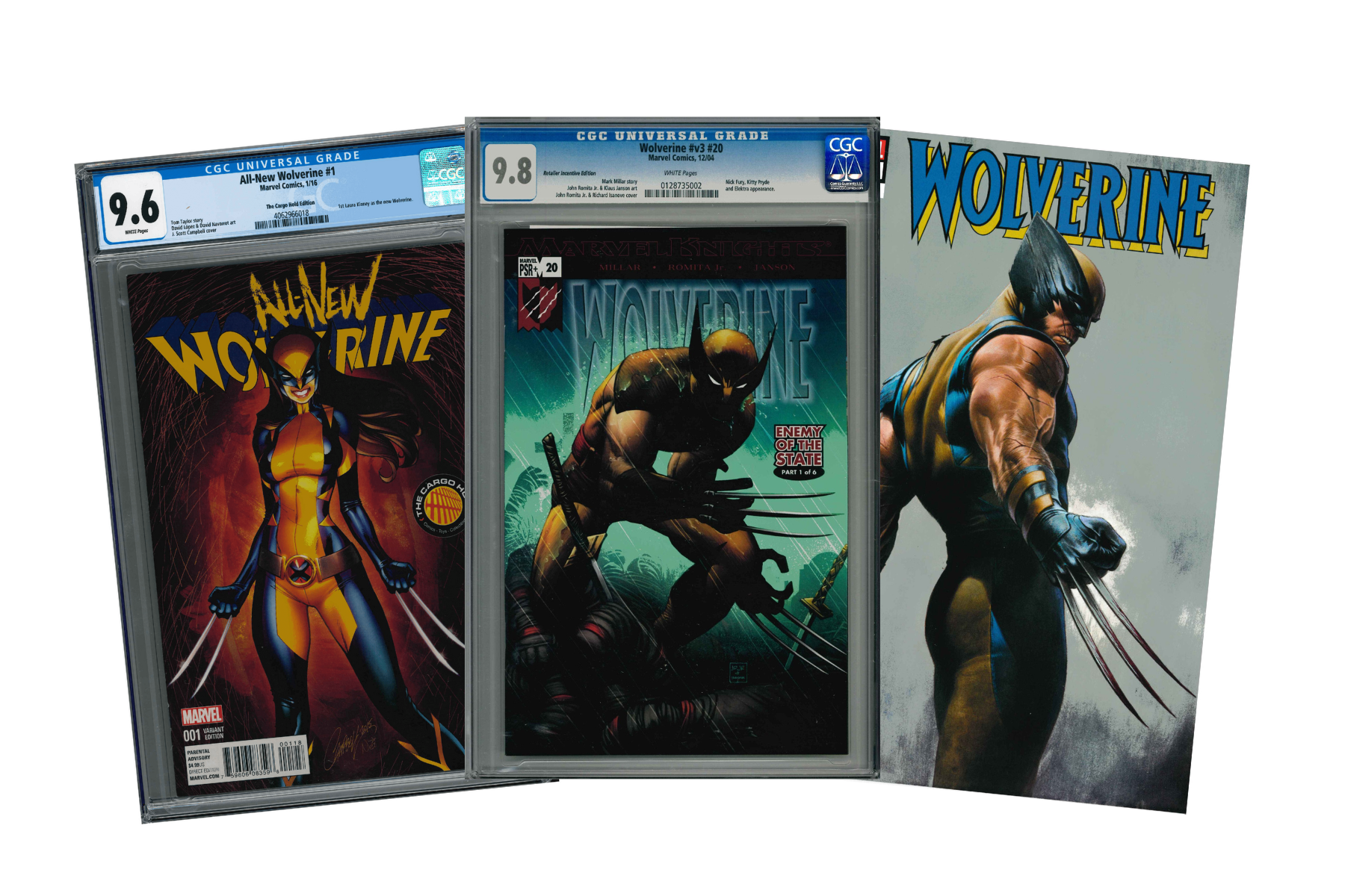 Über 30 Comics von Wolverine aus Modern Age