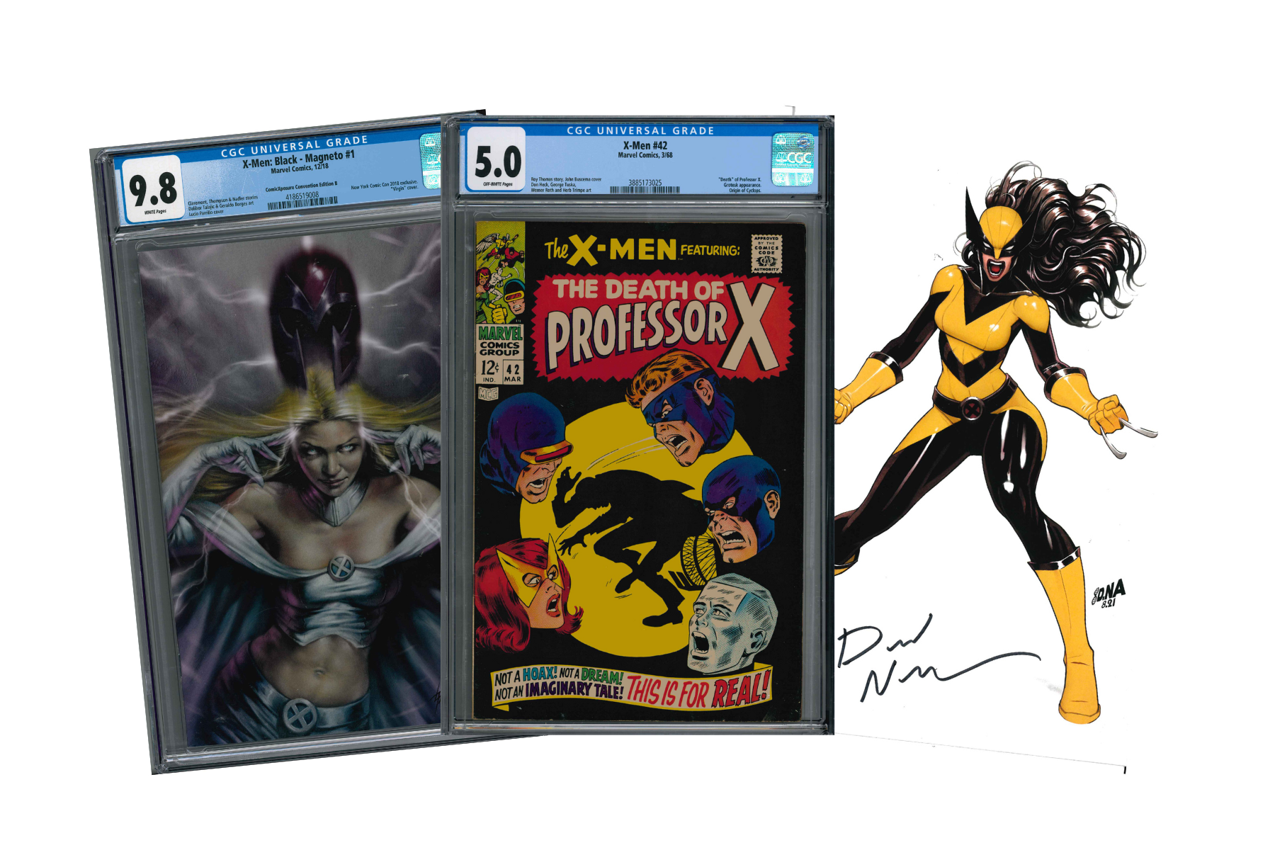 Über 50 Comics von X-Men aus Modern Age und Bronze Age