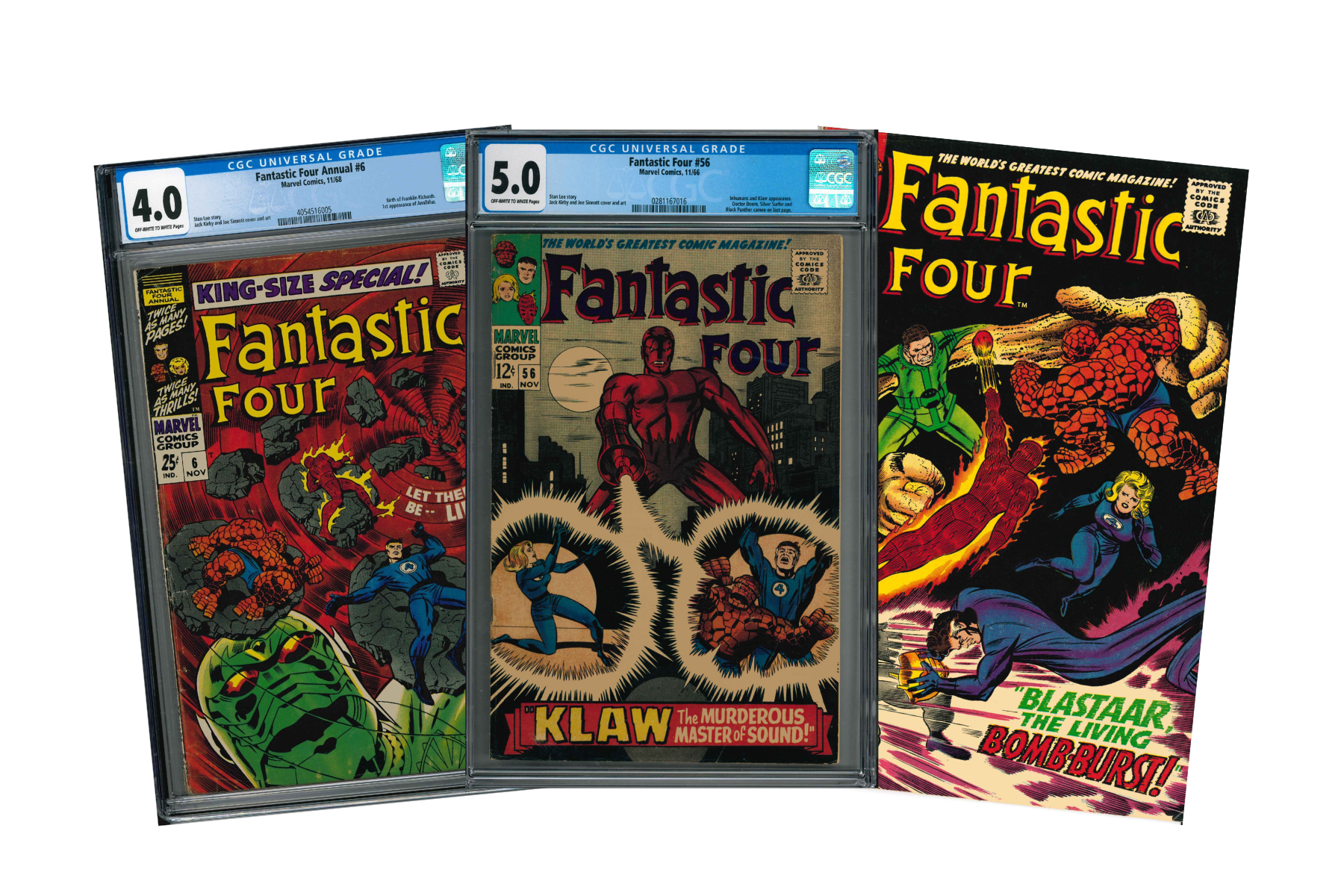 Über 60 Fantastic Four Comics aus Silver & Bronze Age