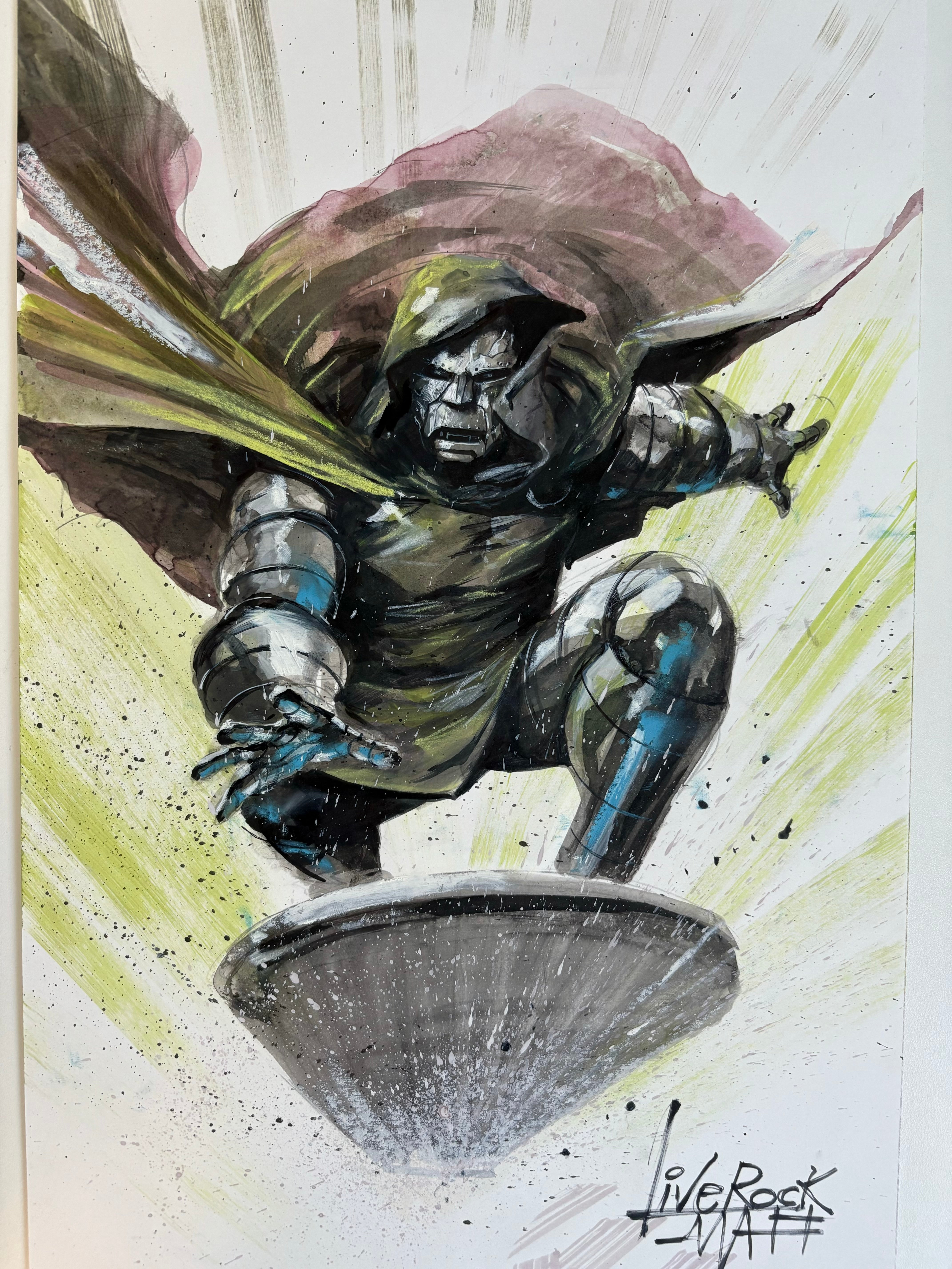 Francesco Mattina - Dr. Doom - Original Art