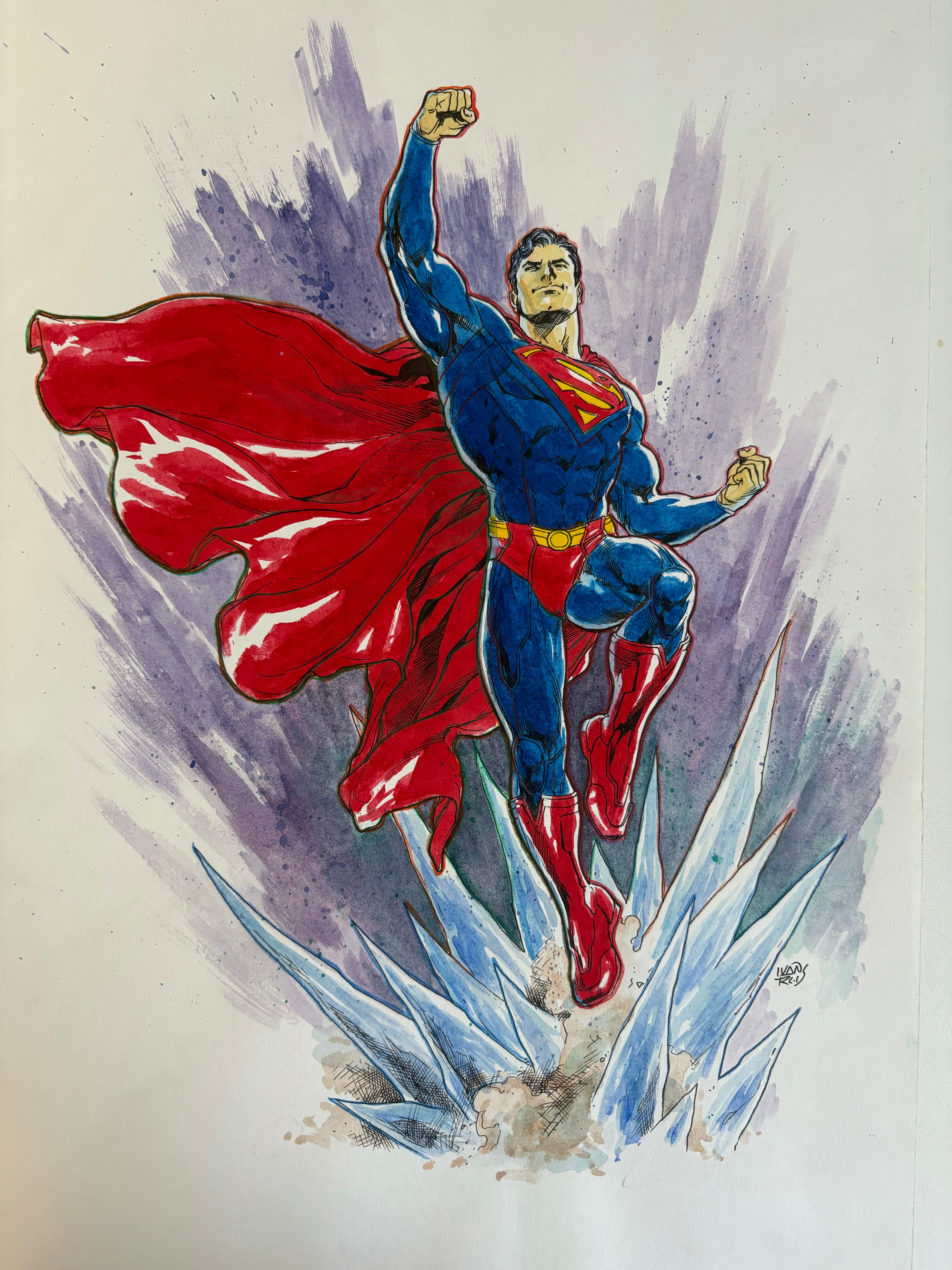 Ivan Reis - Superman - Original Art