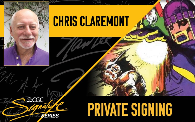 CGC Signature Series mit Chris Claremont
