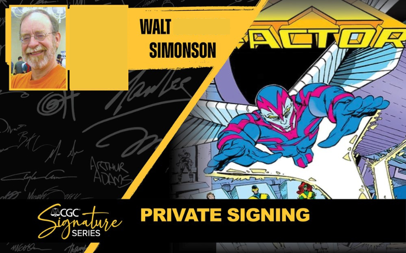 Walt Simonson CGC Signierstunde
