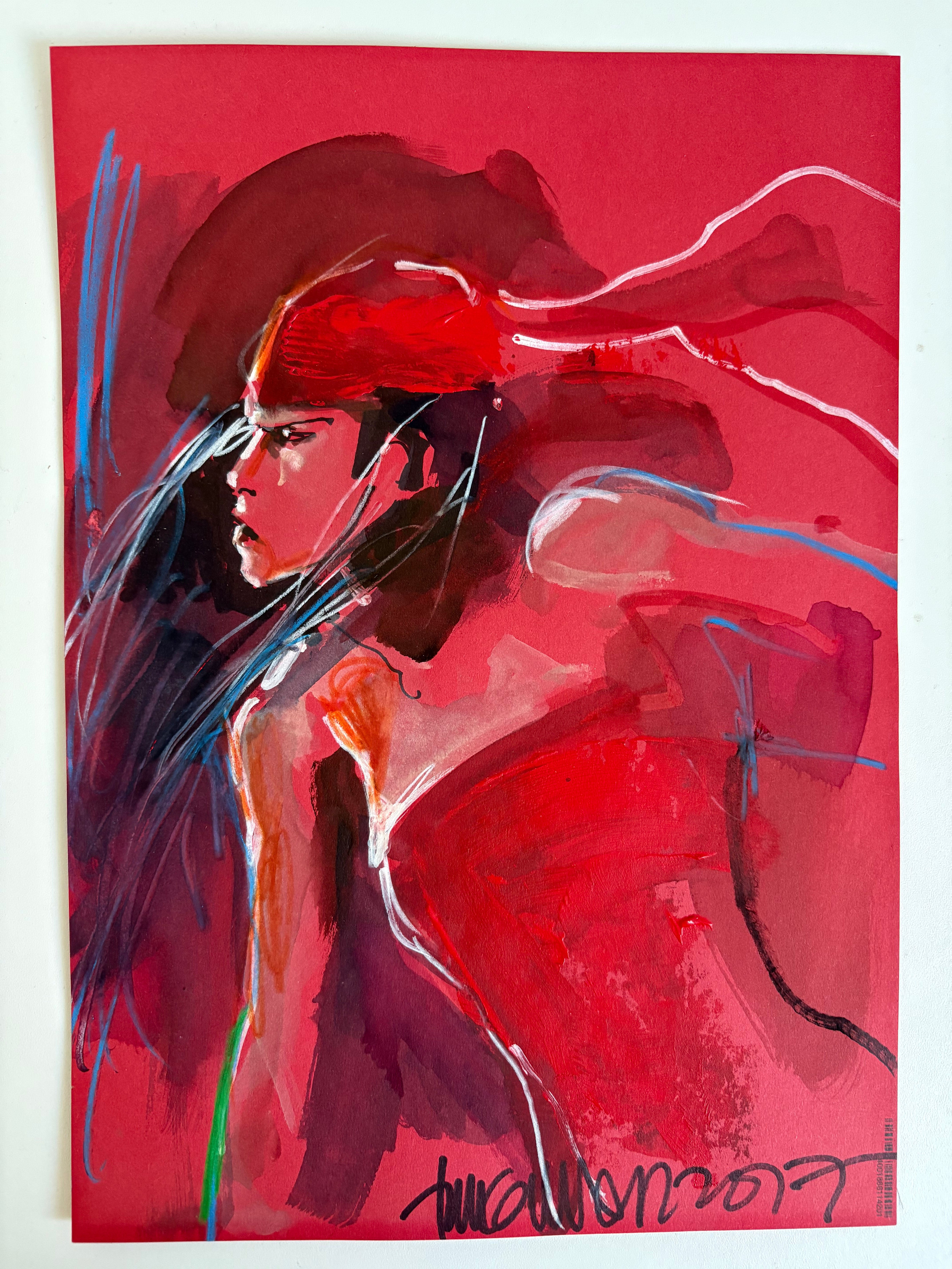 Timo Würz - Elektra - Original Art