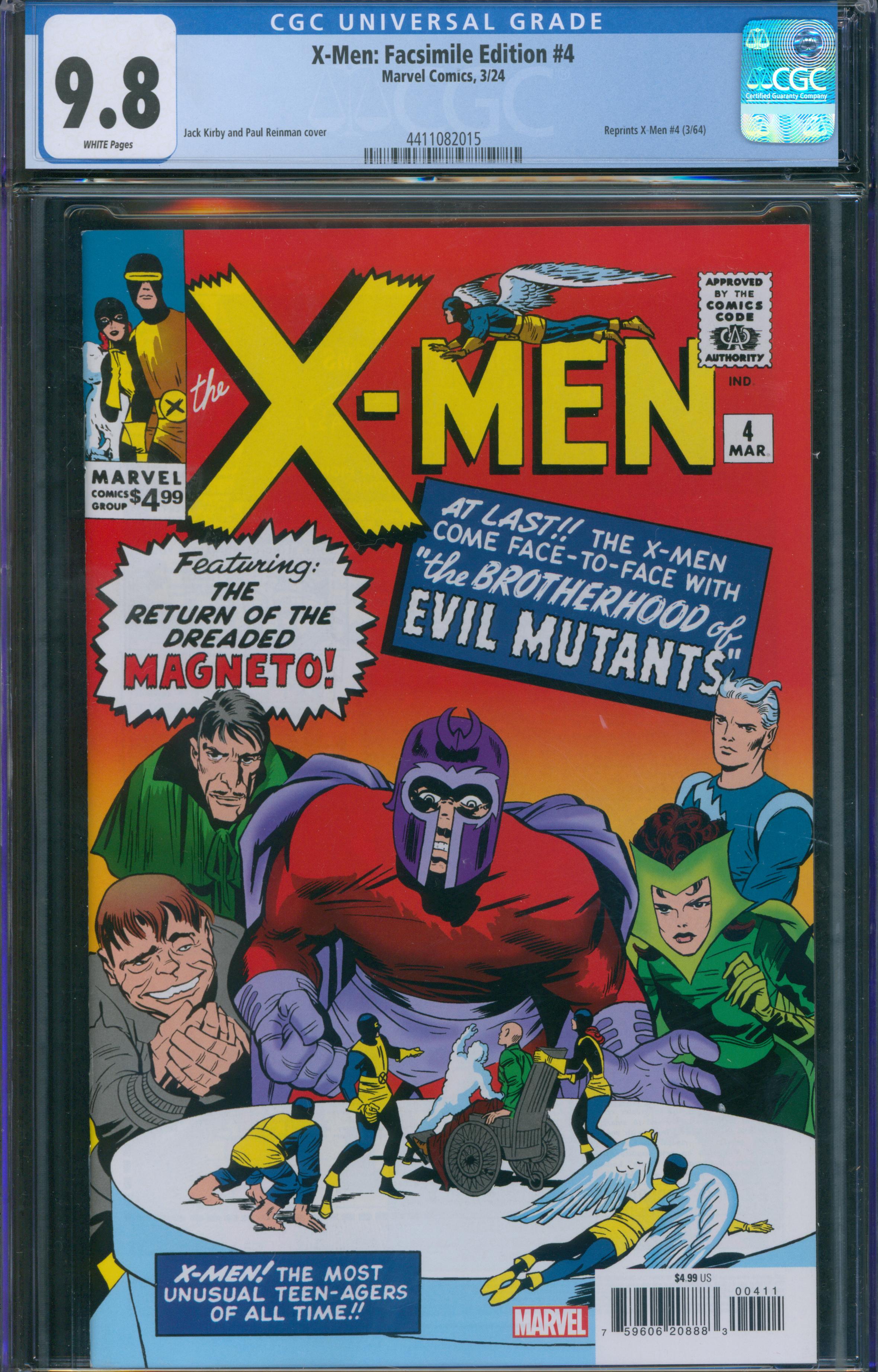 X-Men: Facsimile Edition #4