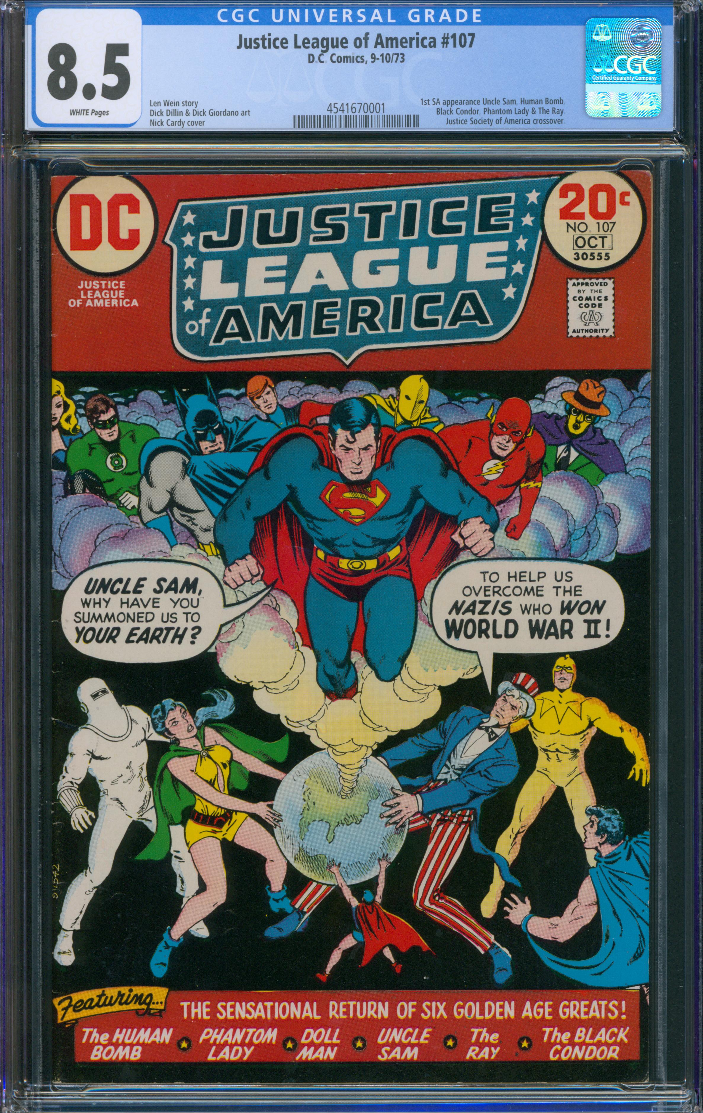 Justice League of America #107