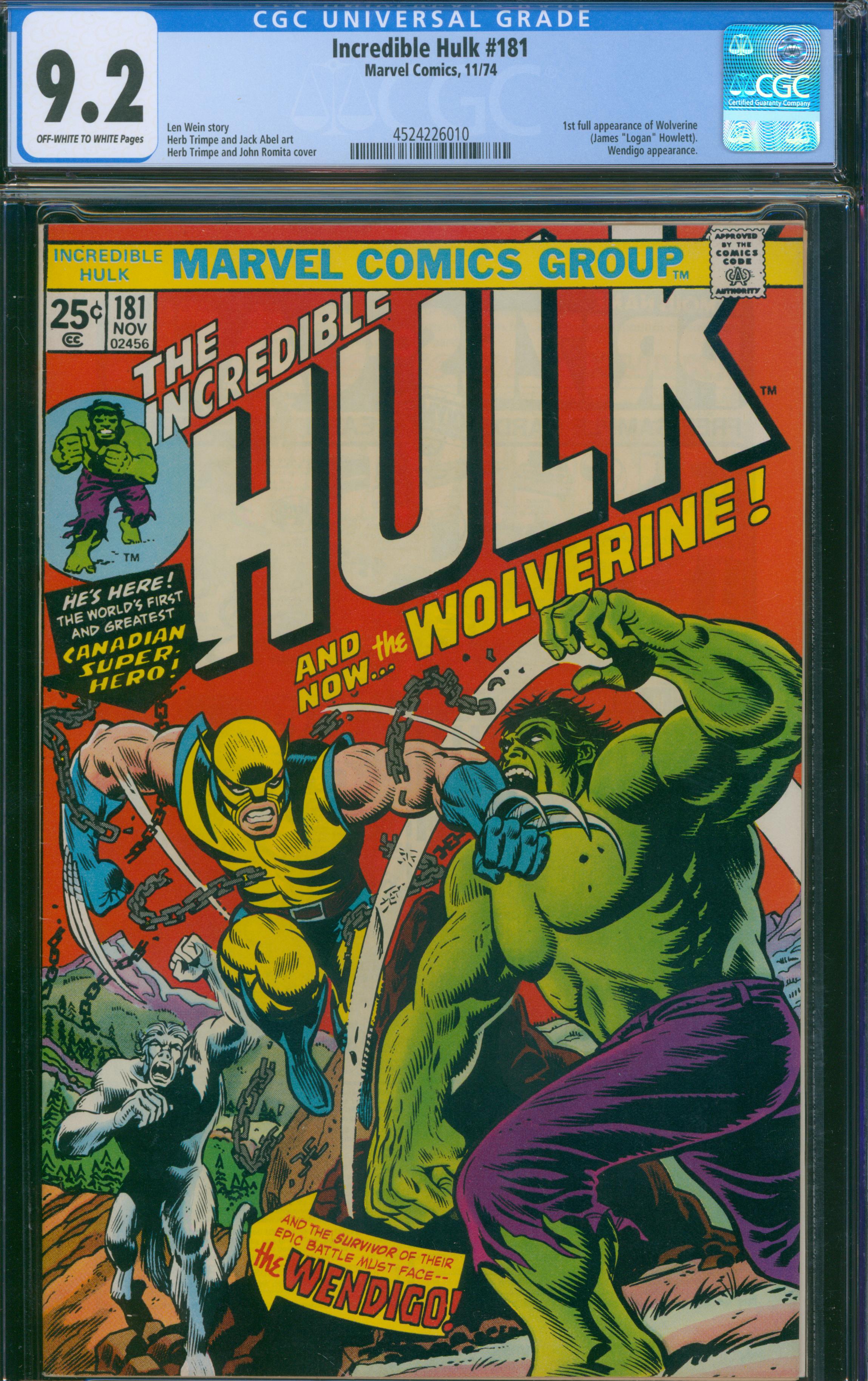 Incredible Hulk #181