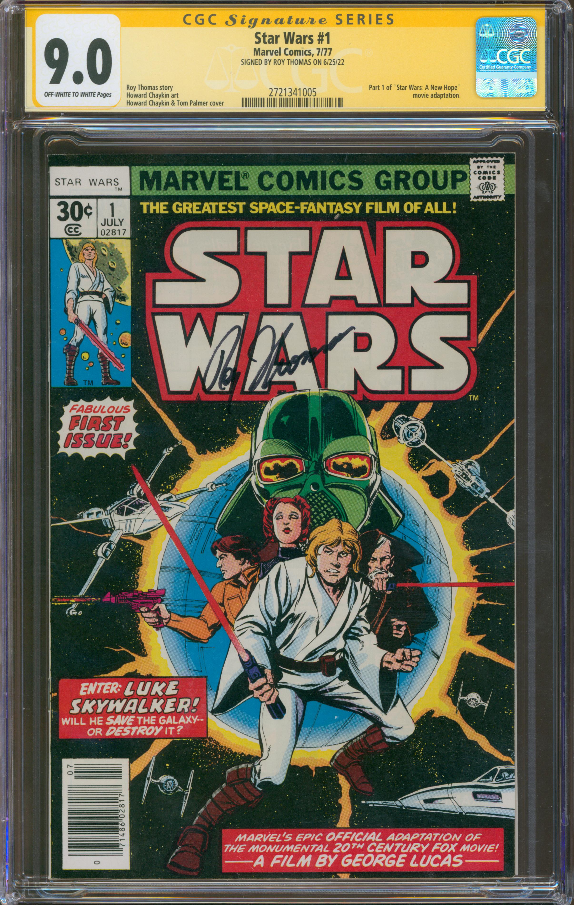 Star Wars 1 | Unterschrieben Roy Thomas