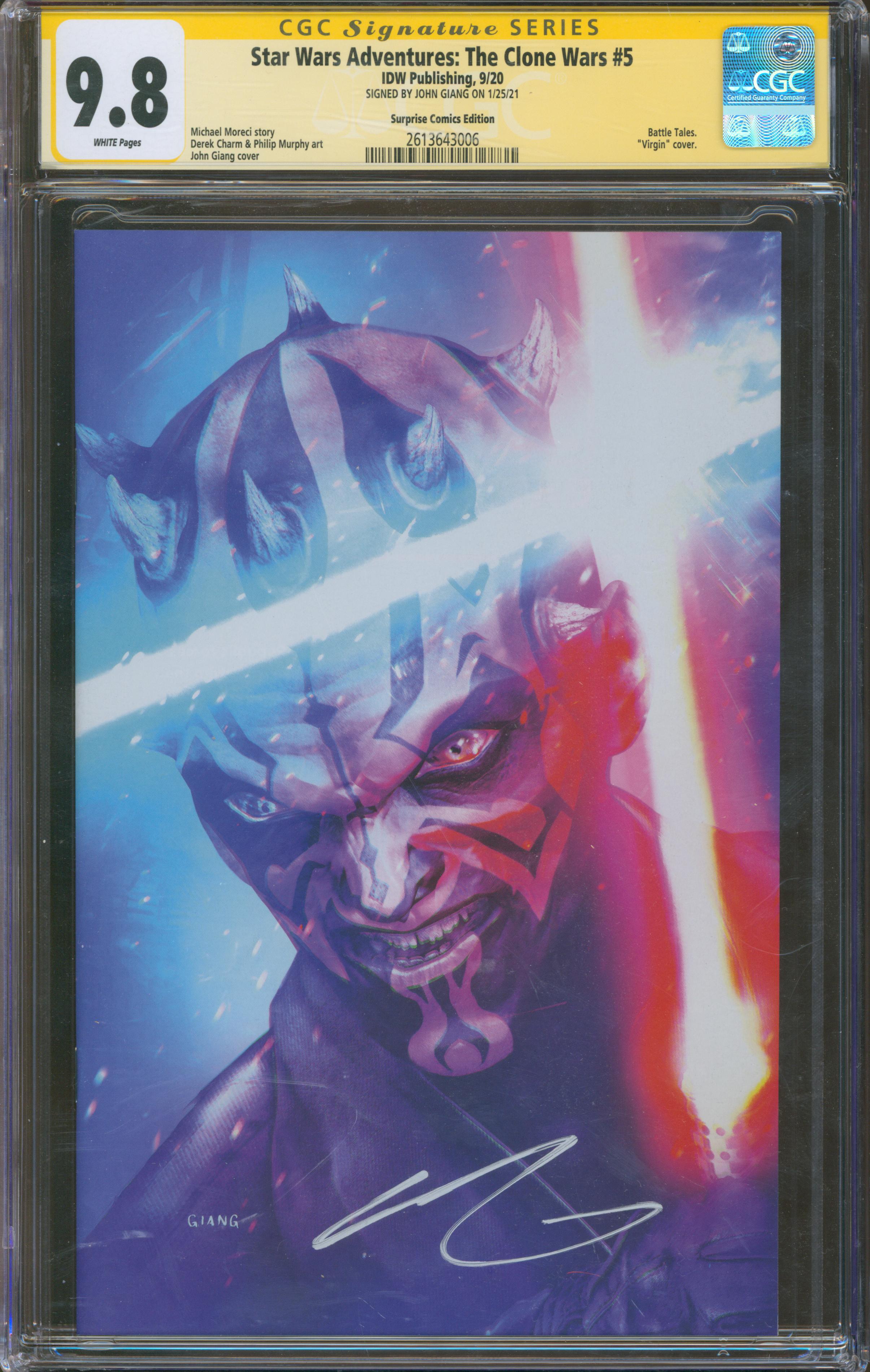 Star Wars Advenutres: The Clone Wars #5 | Unterschrieben John Giang