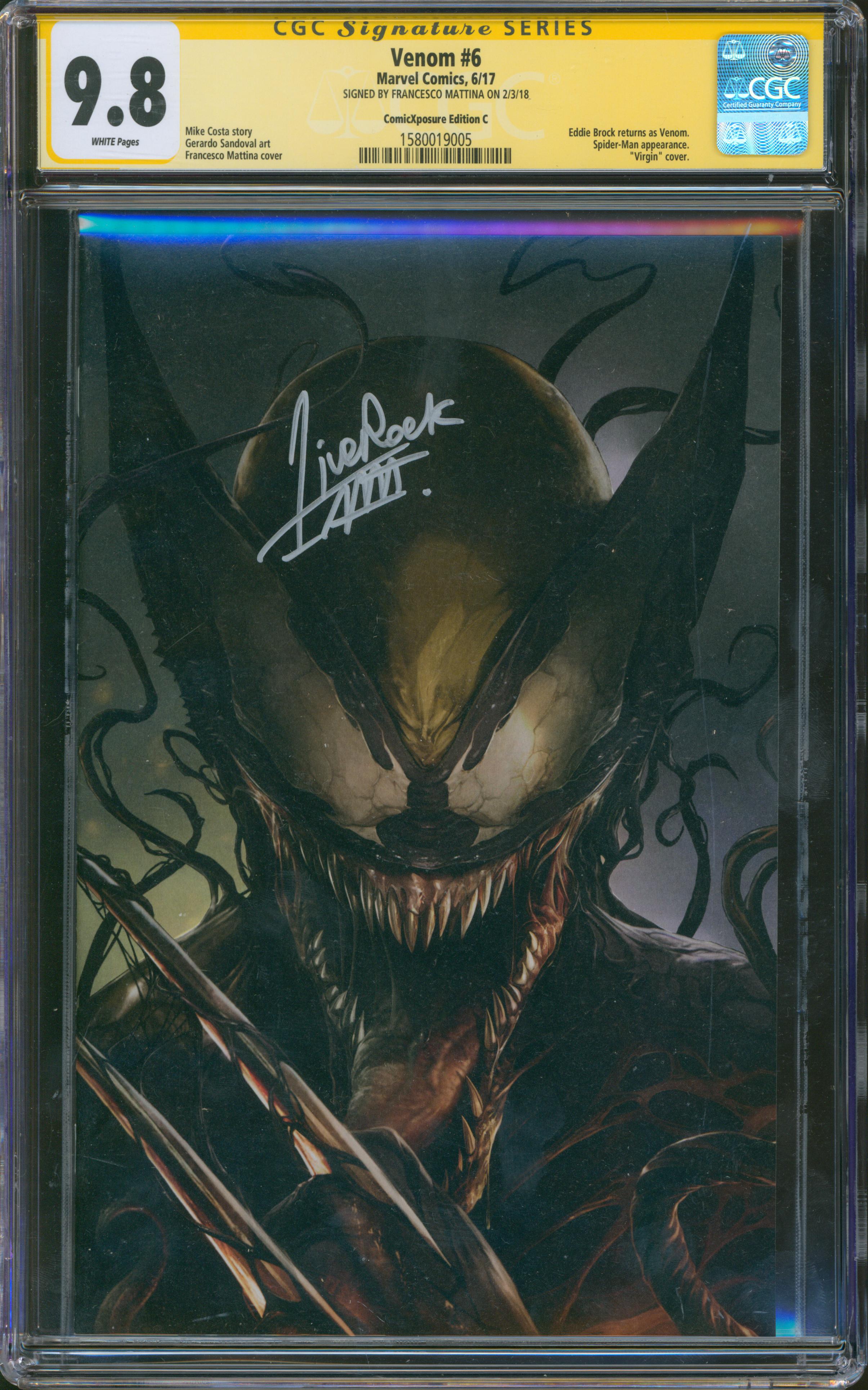 Venom #6 | Unterschrieben Francesco Mattina