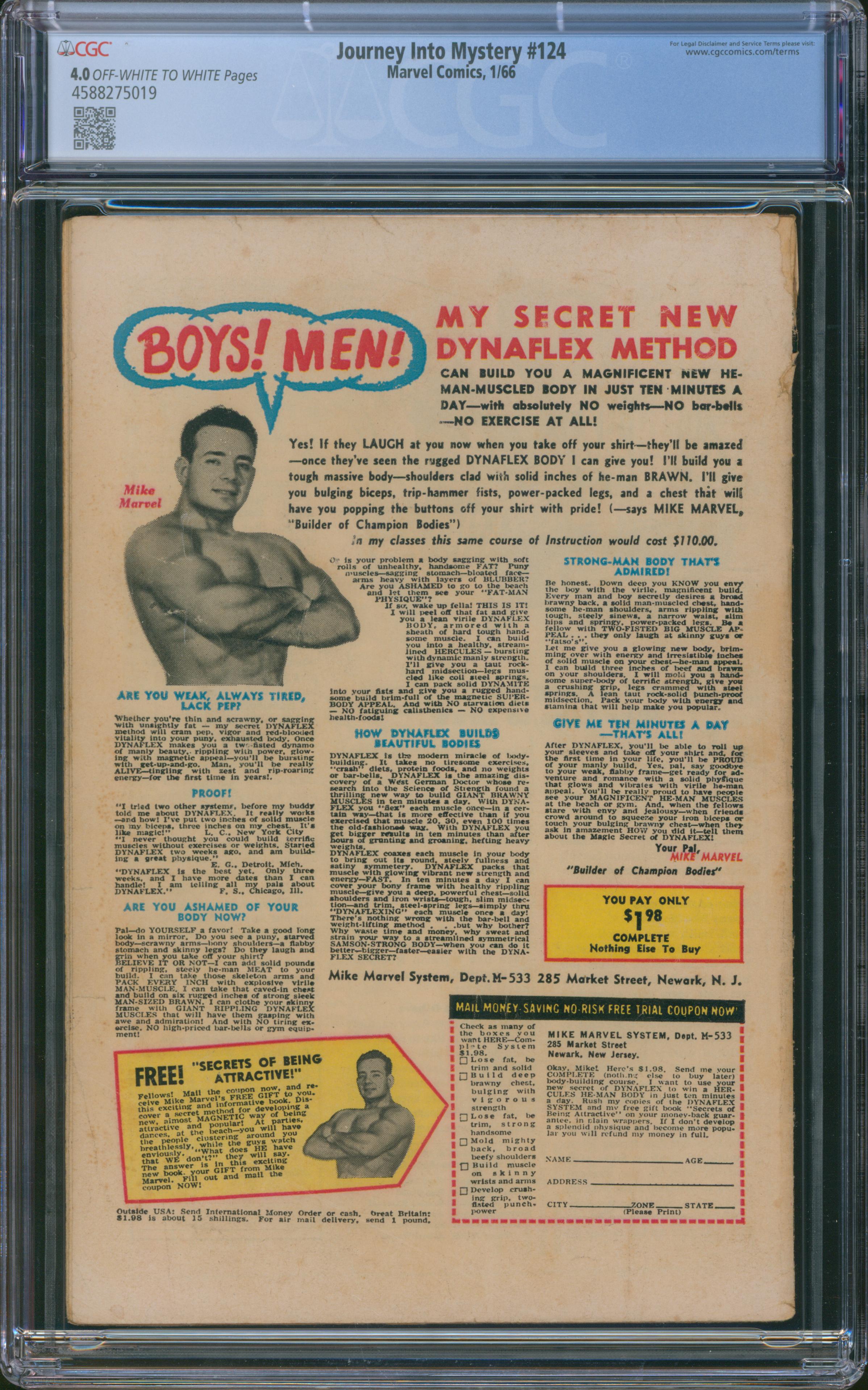 Journey Into Mystery #124