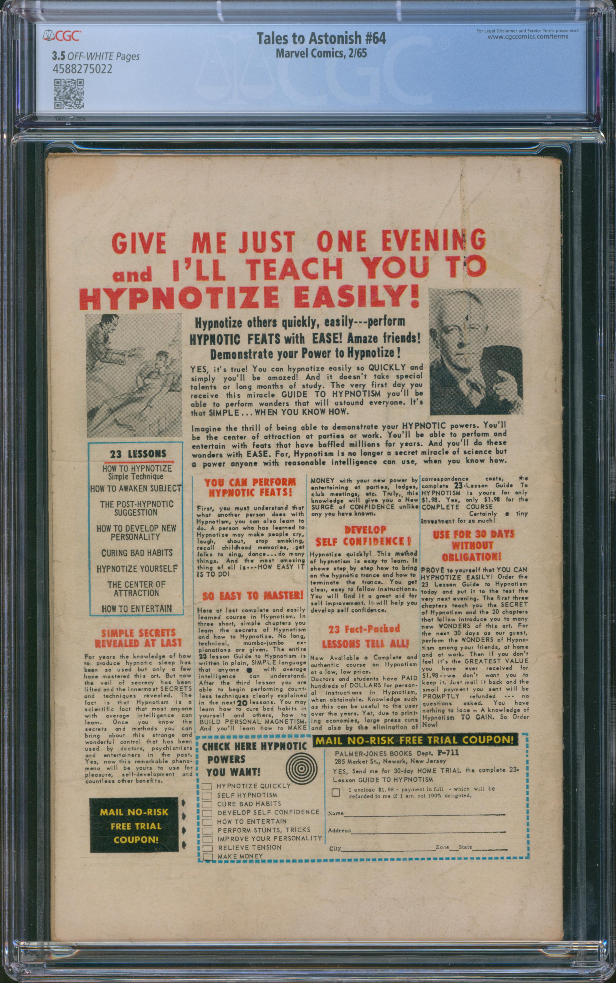 Tales to Astonish #64