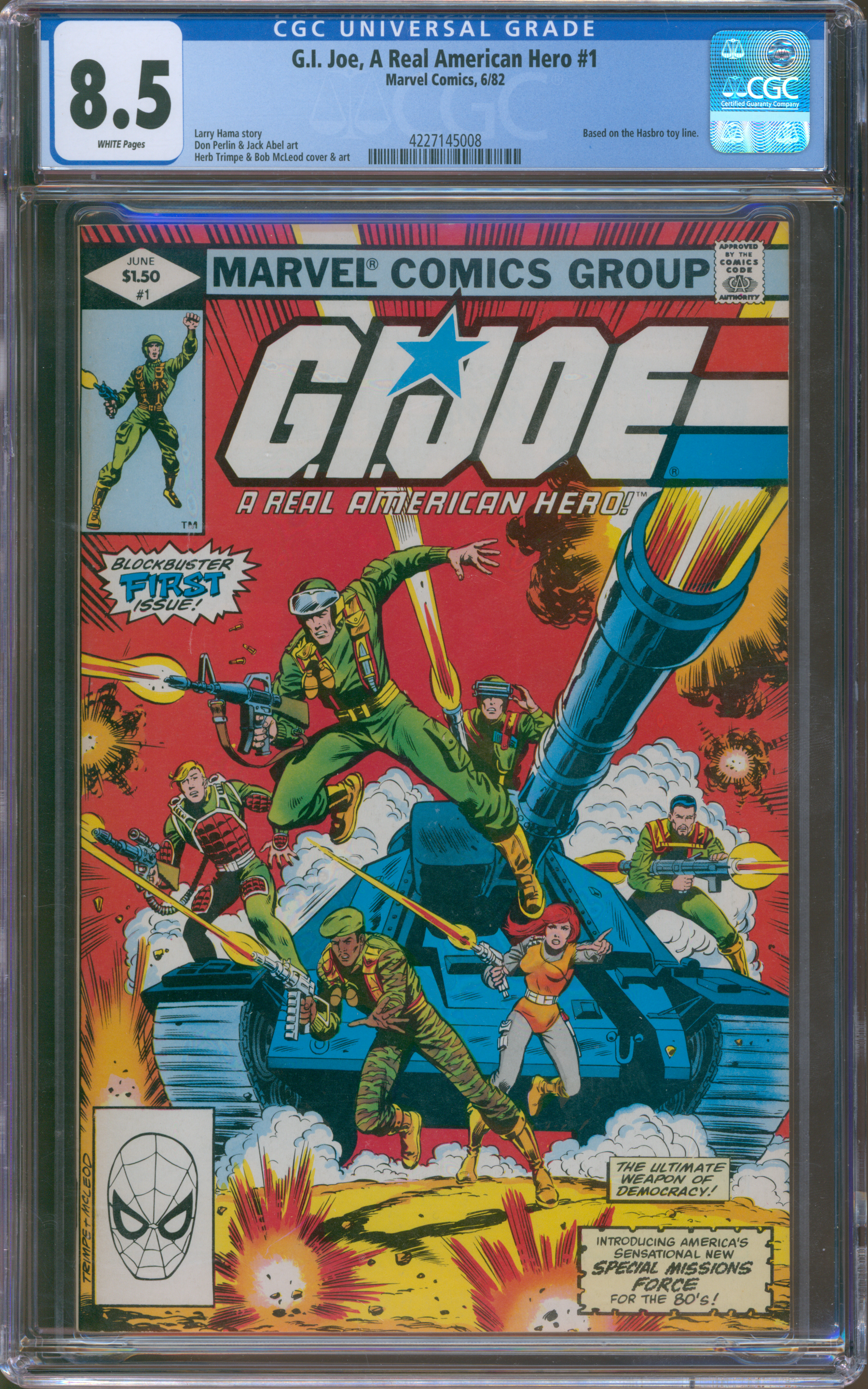 G.I. Joe, A Real American Hero #1
