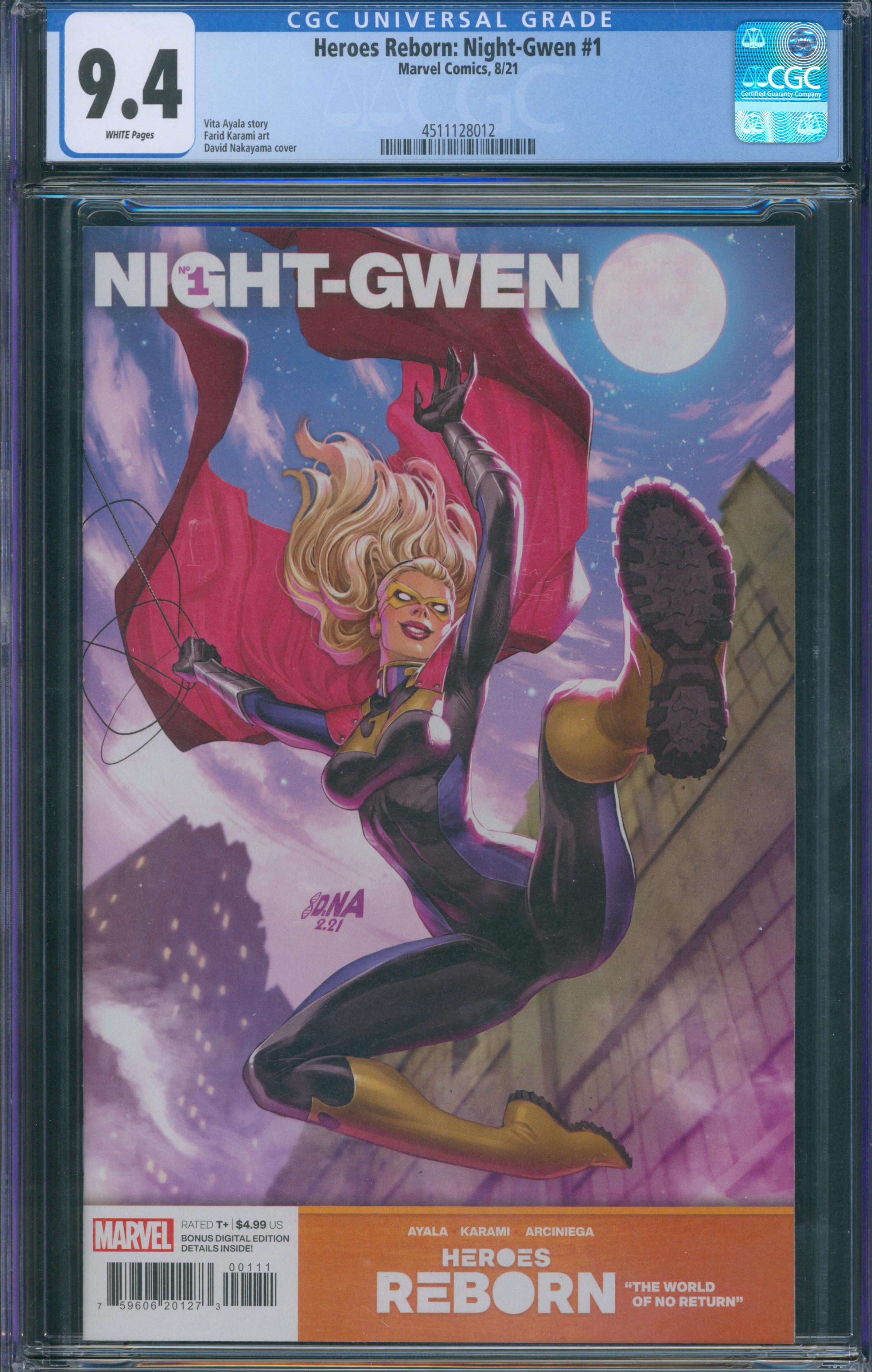 Heroes Reborn: Night-Gwen #1