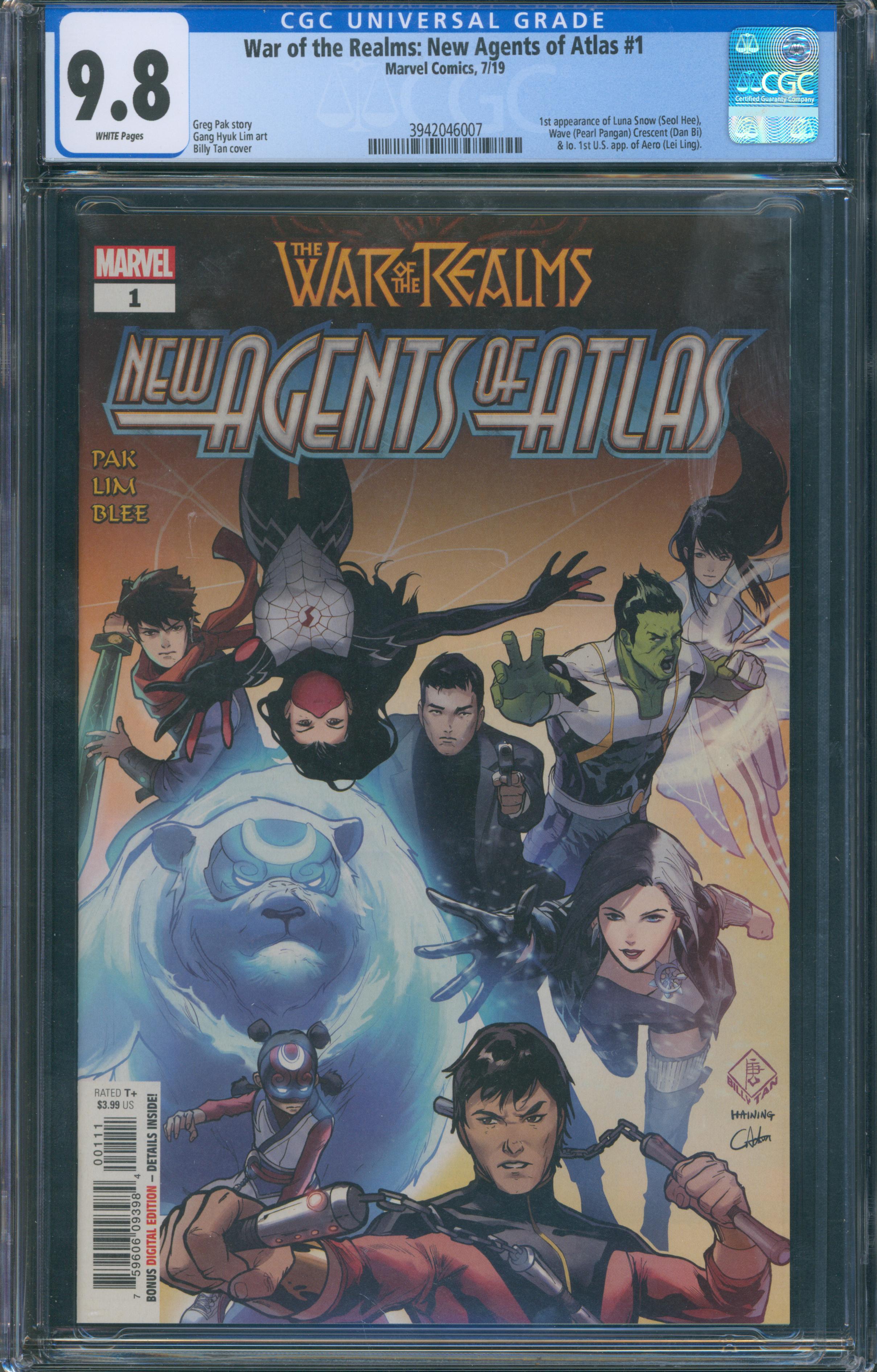 War of the Realms: New Agent of Atlas #1