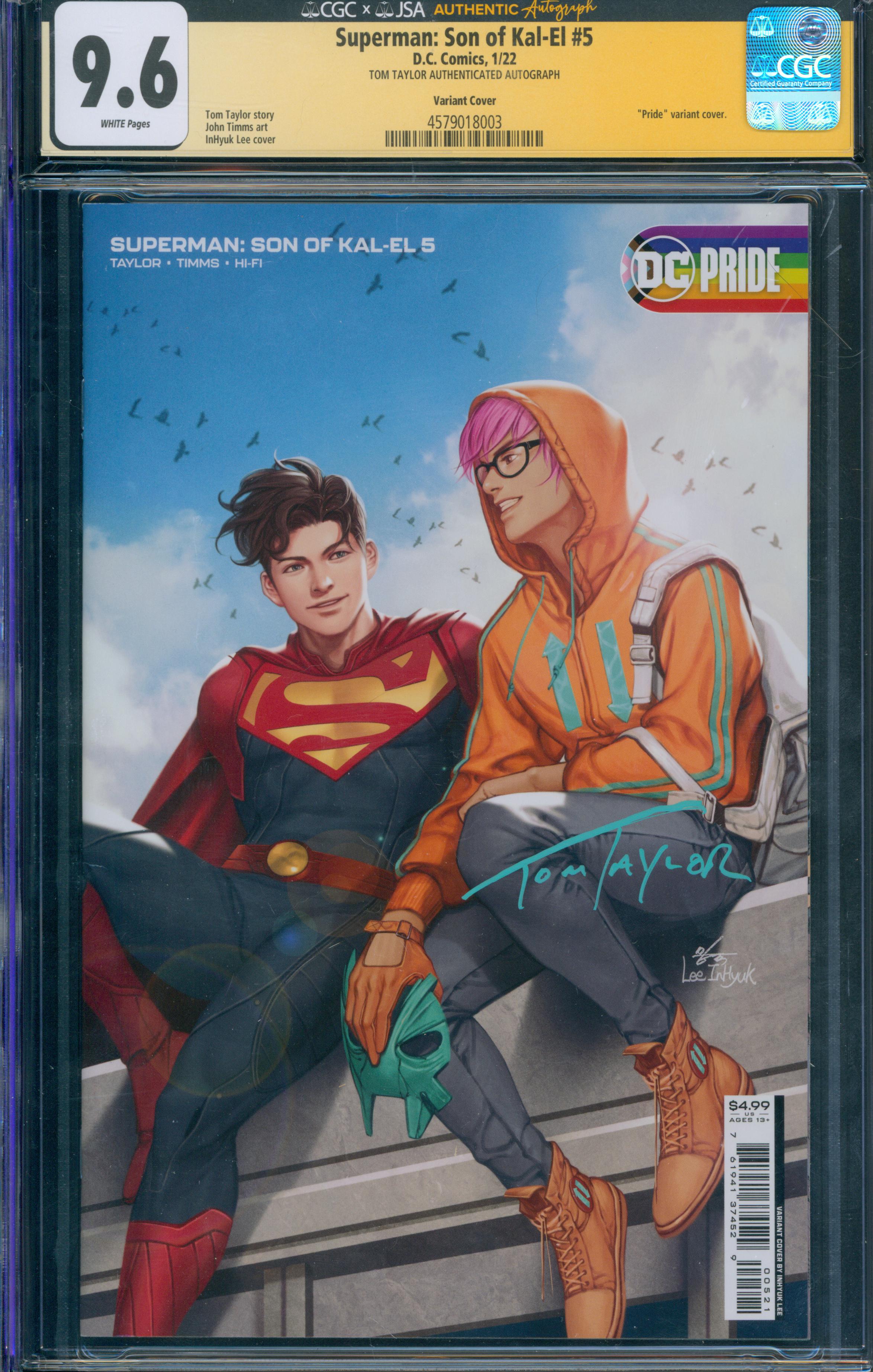 Superman: Son of Kal-El #5 | Unterschrieben von Tom Taylor